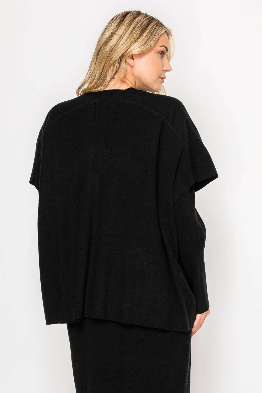 Sia Knitted Sweater Oversized Cardigan