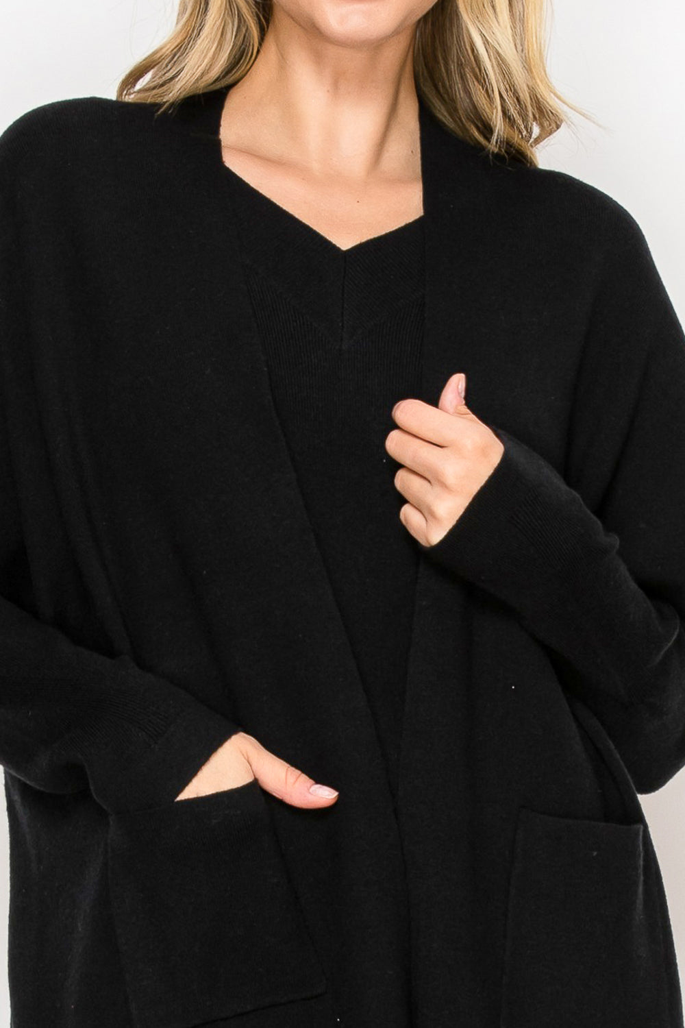Sia Knitted Sweater Oversized Cardigan