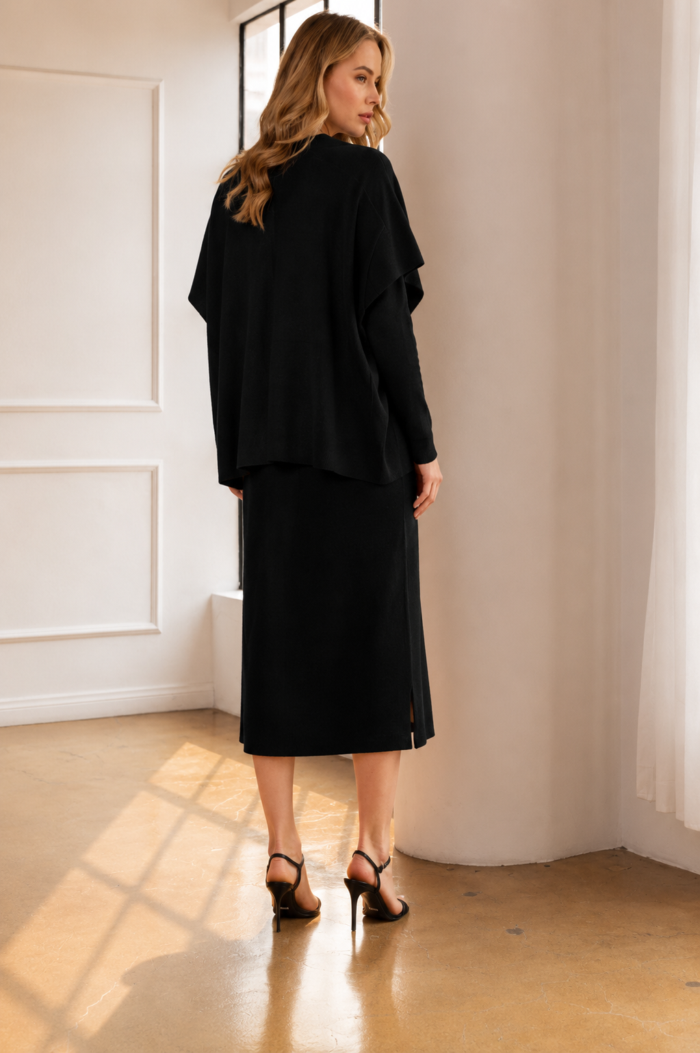 Sianna Knitted Sweater Dress