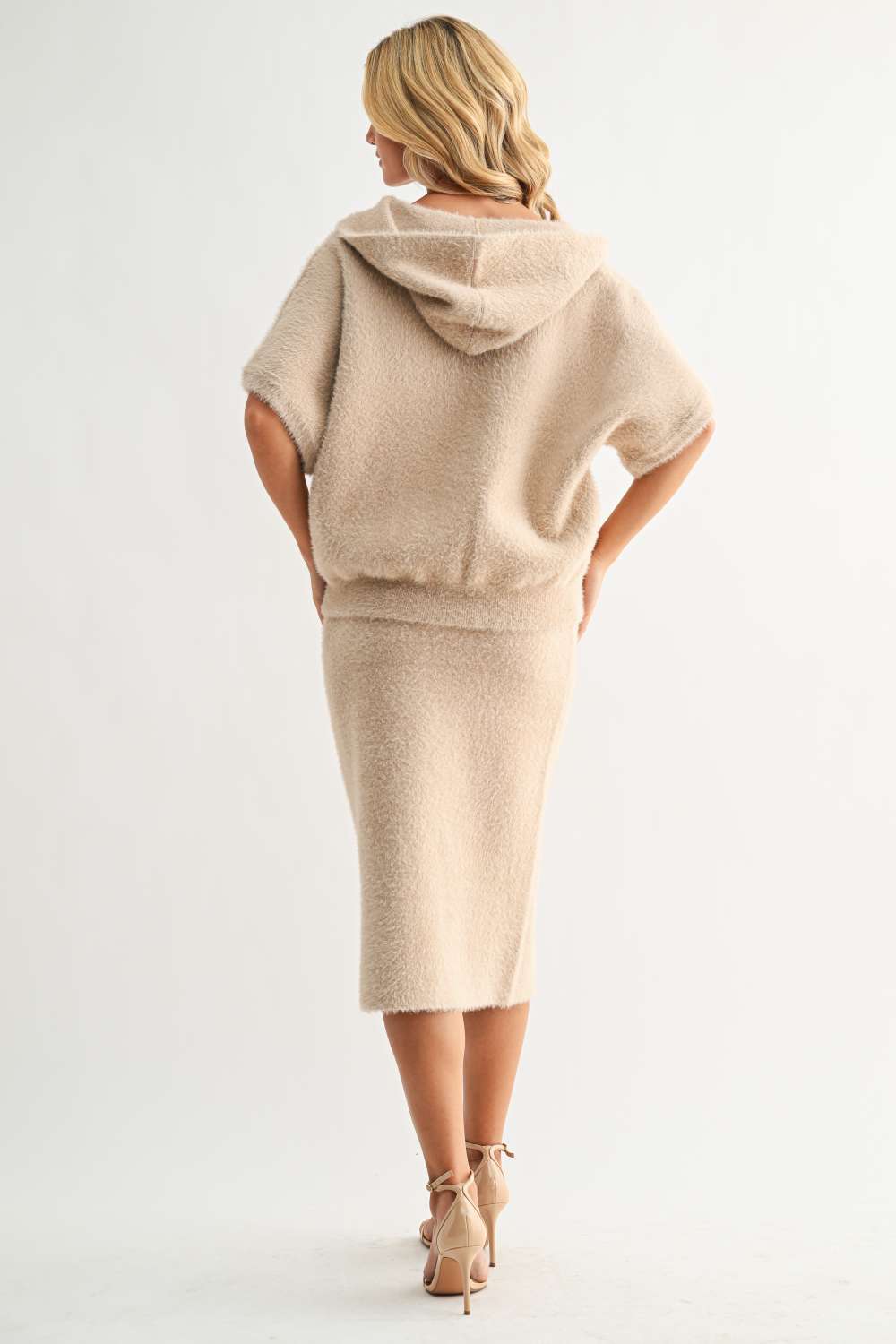 Sam Knitted Plush Skirt