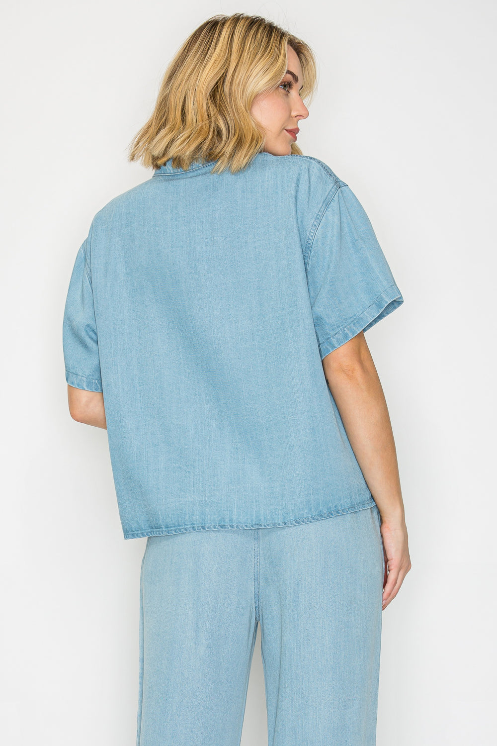 Drew Tencel Denim Top