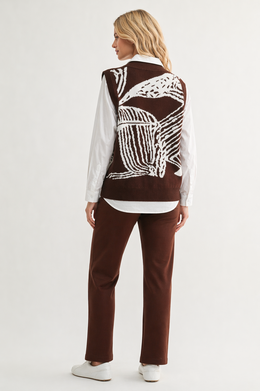 Sharona Knitted Sweater Vest