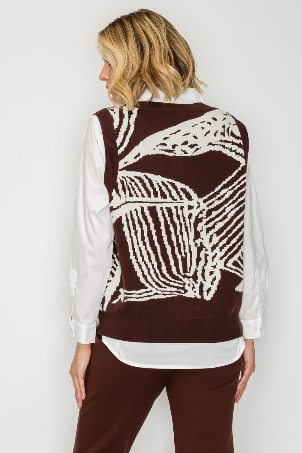 Sharona Knitted Sweater Vest