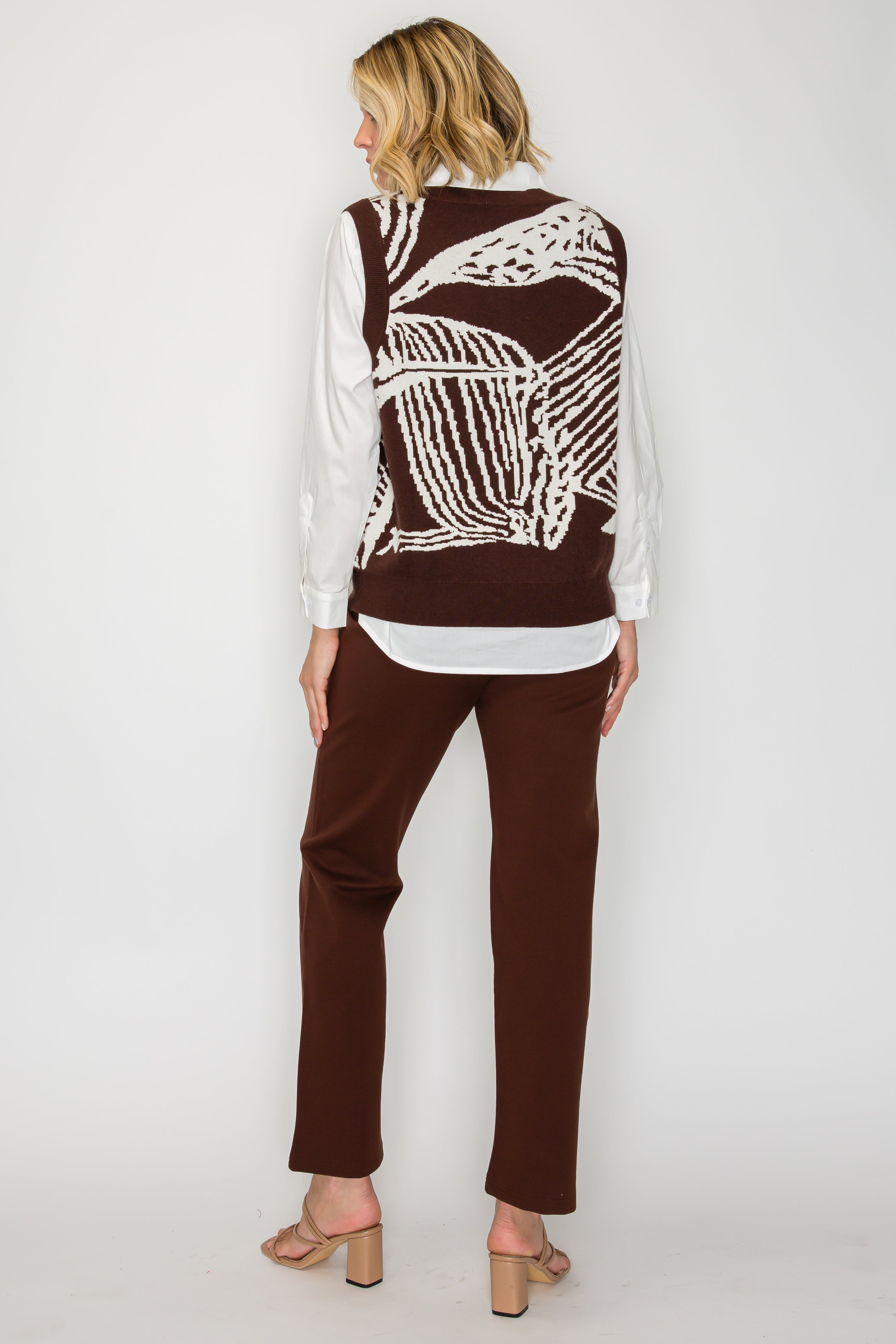 Sharona Knitted Sweater Vest