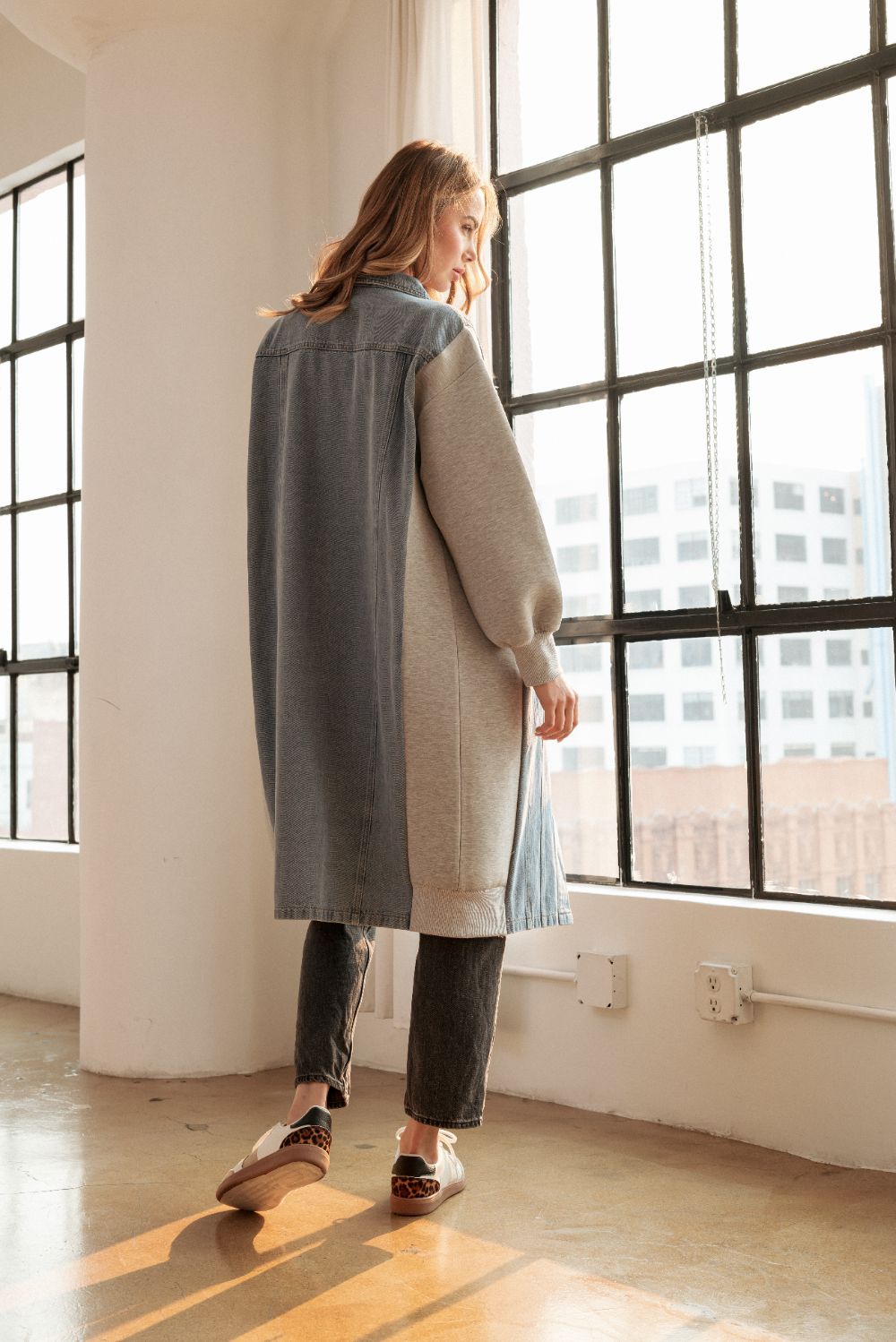 Denzel Denim Jacket W/ Contrast