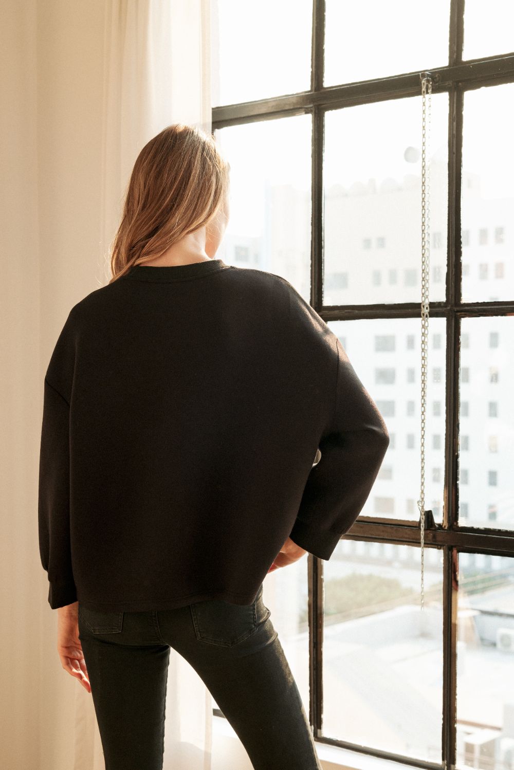 Flora Stretch French Scuba Ribbon-Bow with Pearls Top