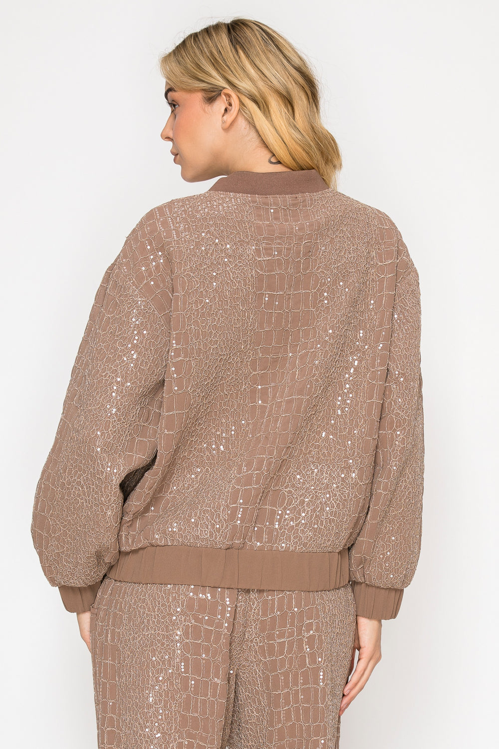 Janna Embroidered Sequin Jacket
