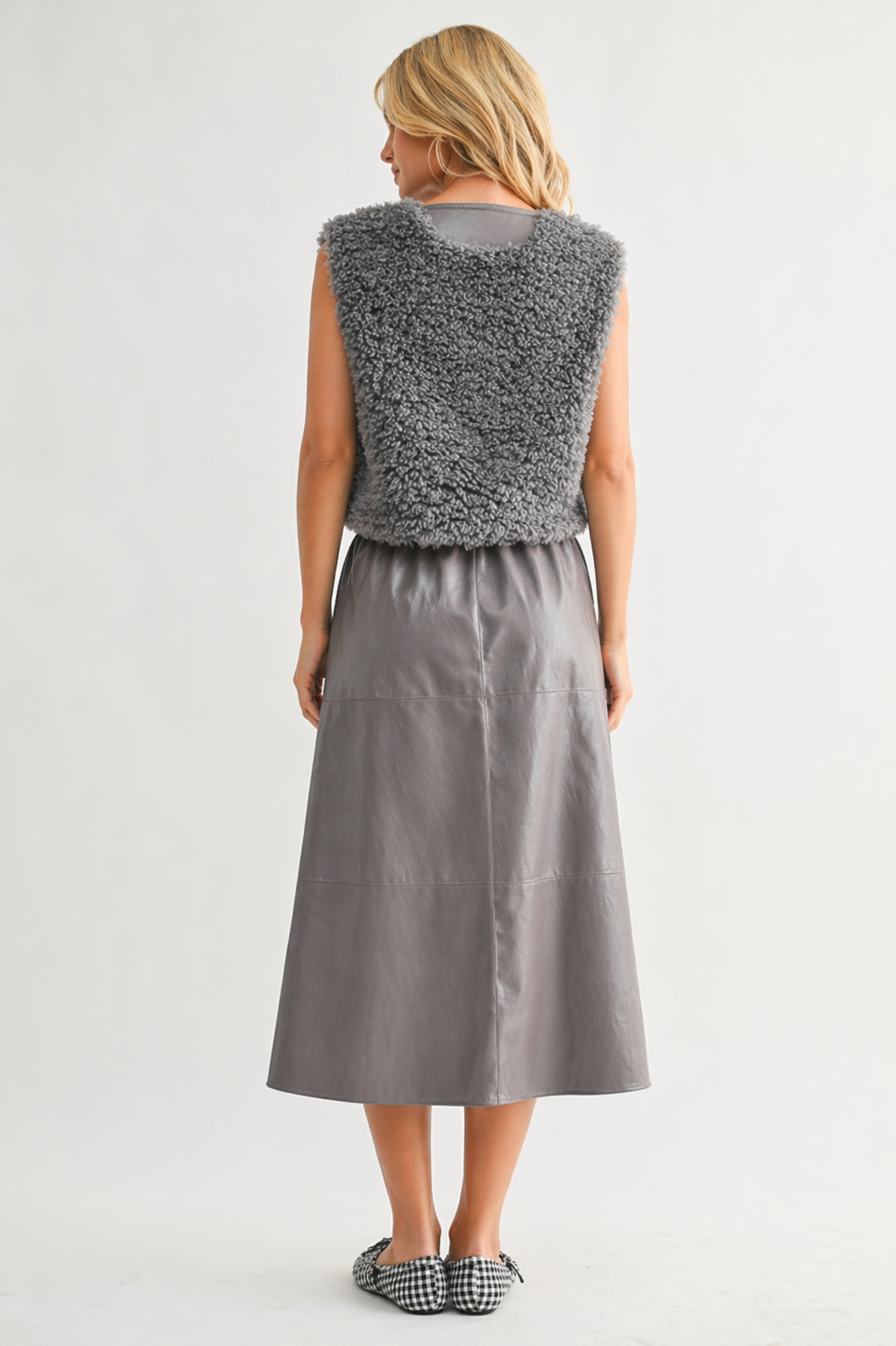 Lena Leather Skirt