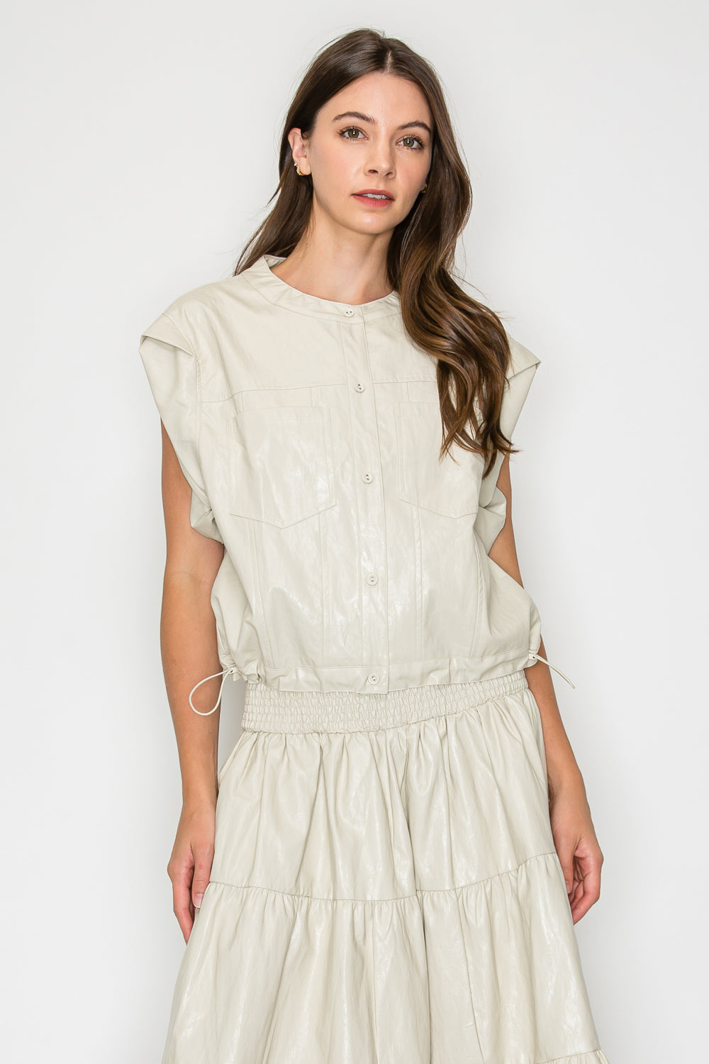 Jonnica Leather Vest