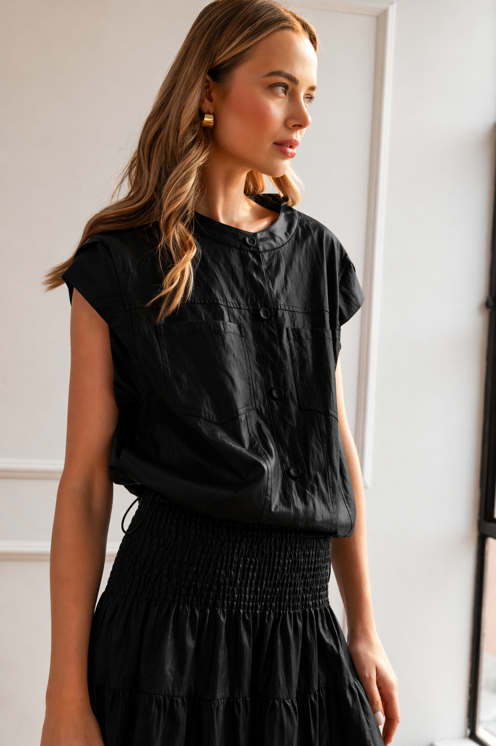 Jonnica Leather Vest