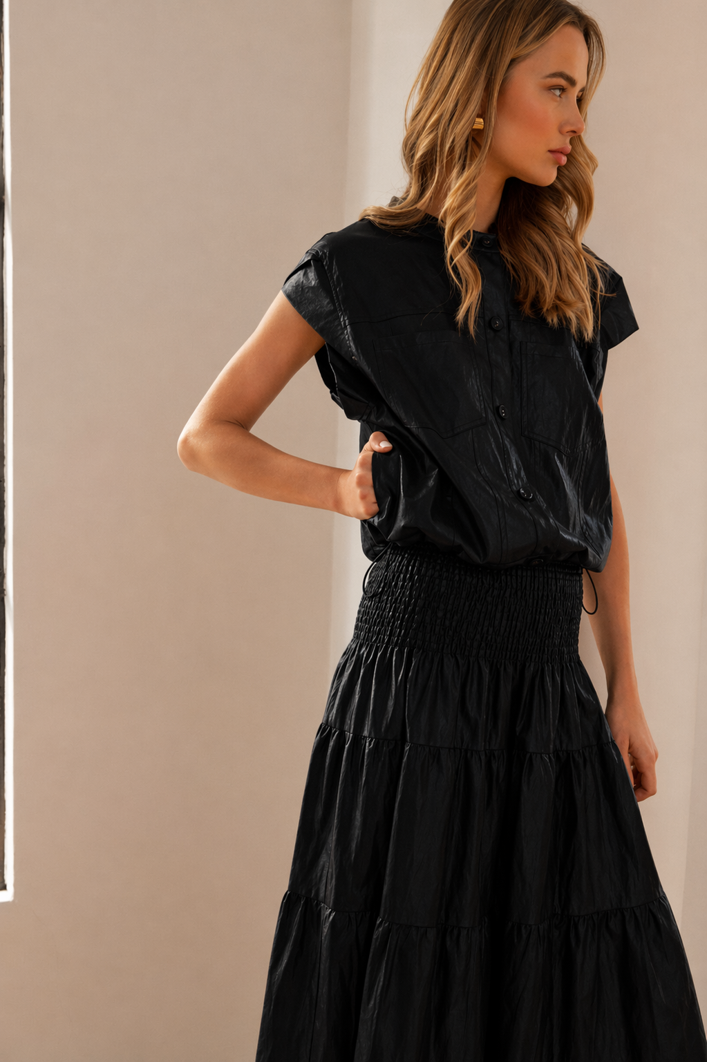 Jonnica Leather Vest