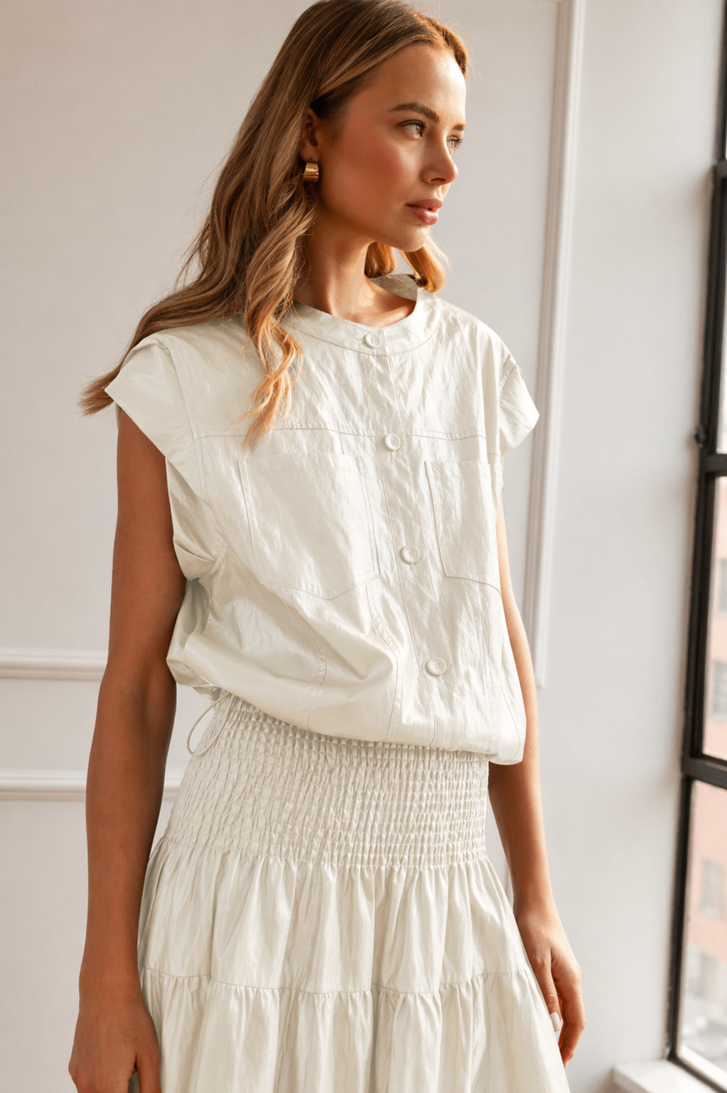 Jonnica Leather Vest