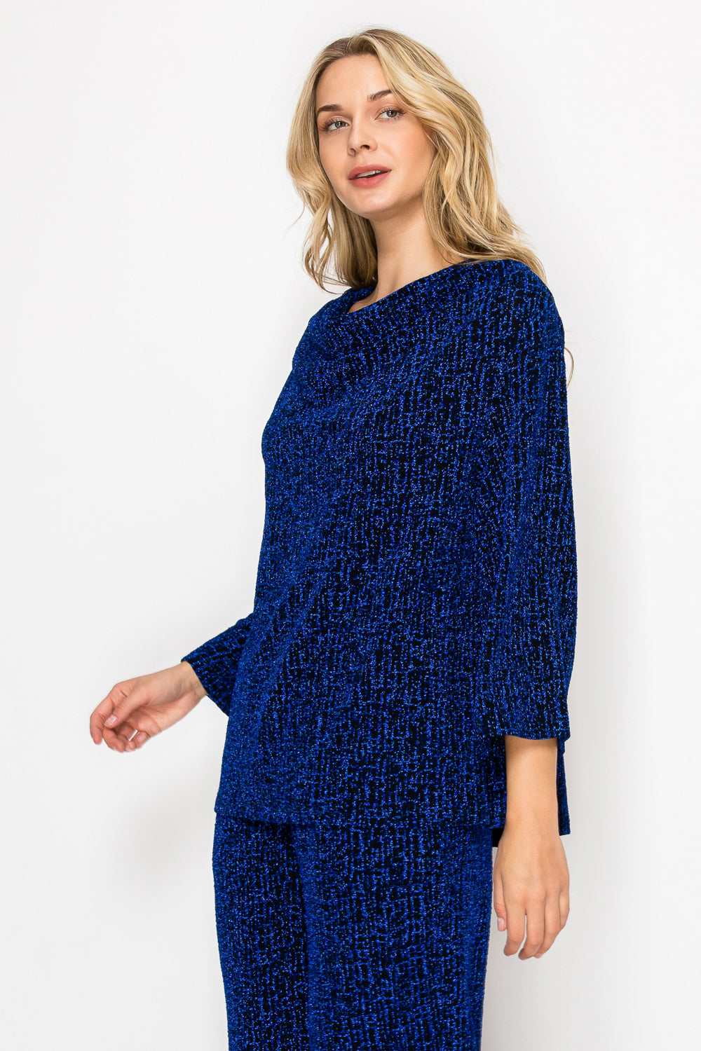 Katelynn Two Tone Knit Top