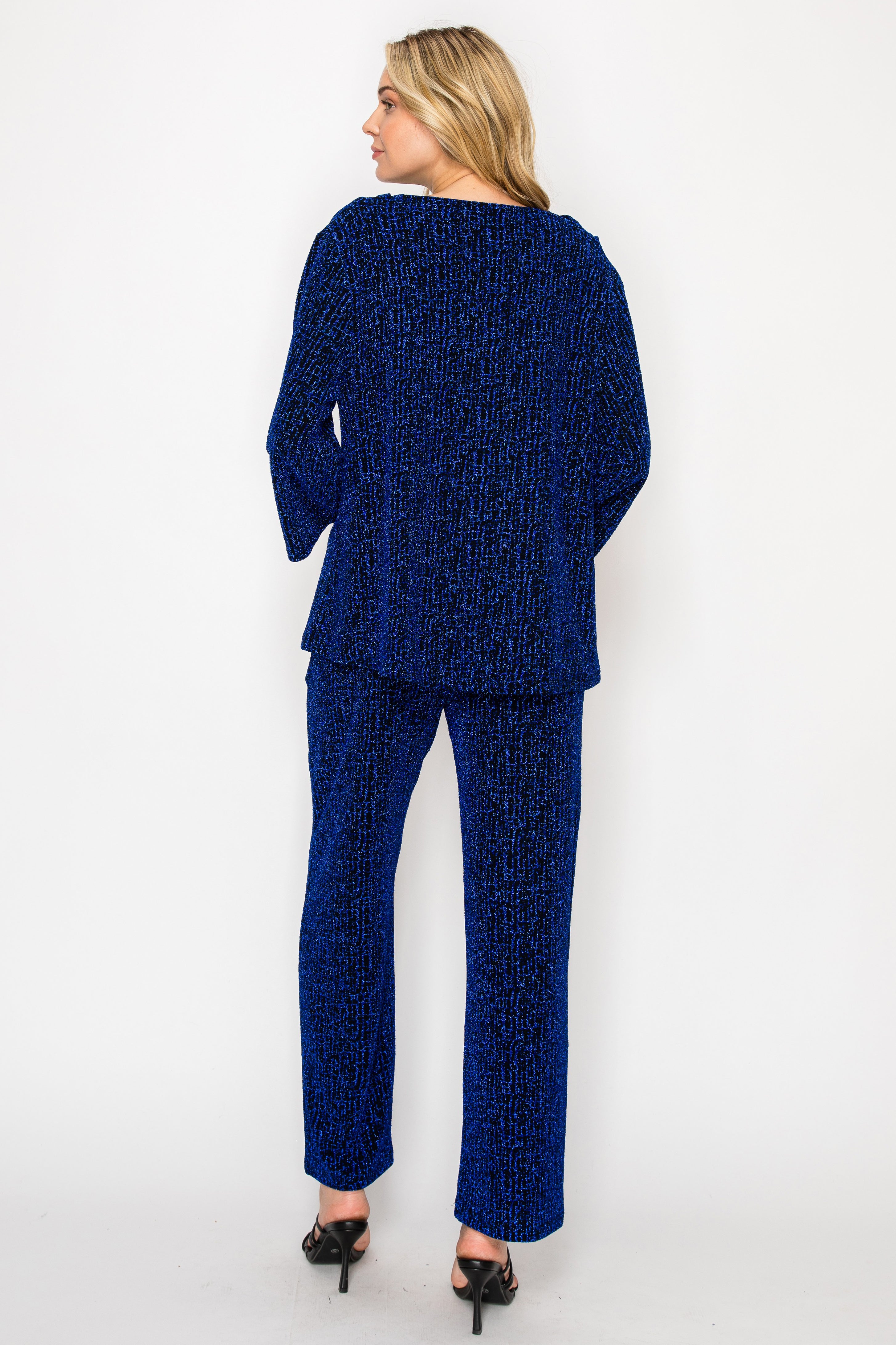 Karla Two Tone Knit Pant