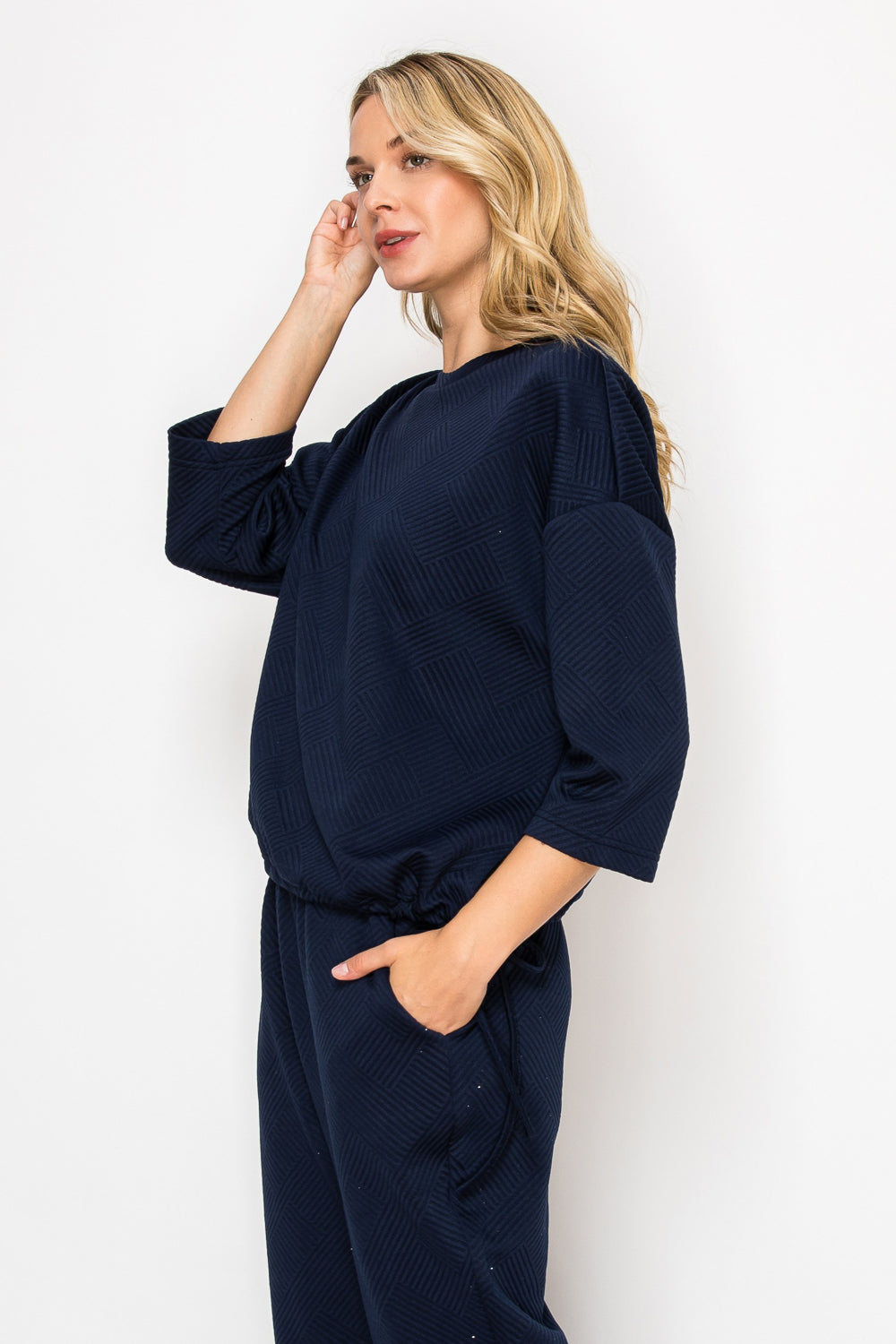 Kiana Textured Knit Top