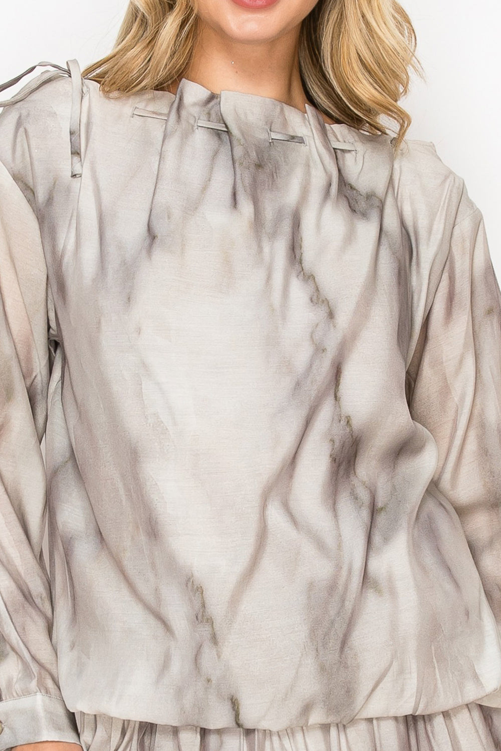 Jeremiah Woven Print Top