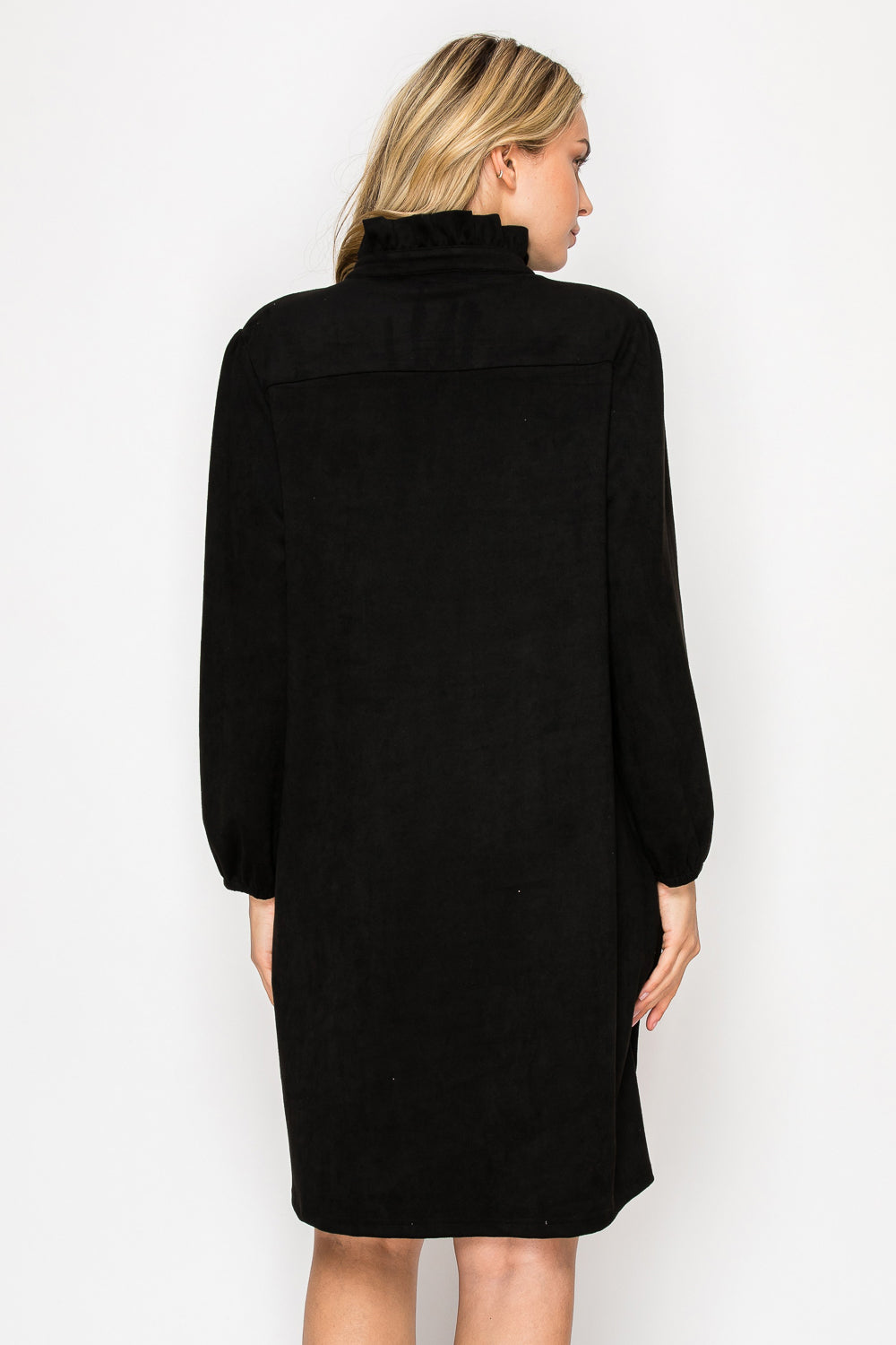 Anthony Stertch Suede Dress