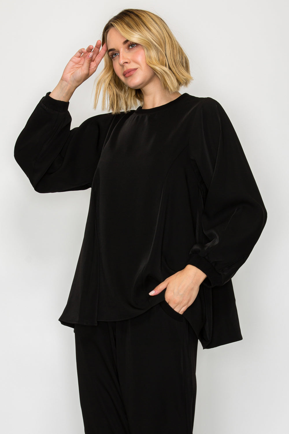 Jake Woven Cupro Top