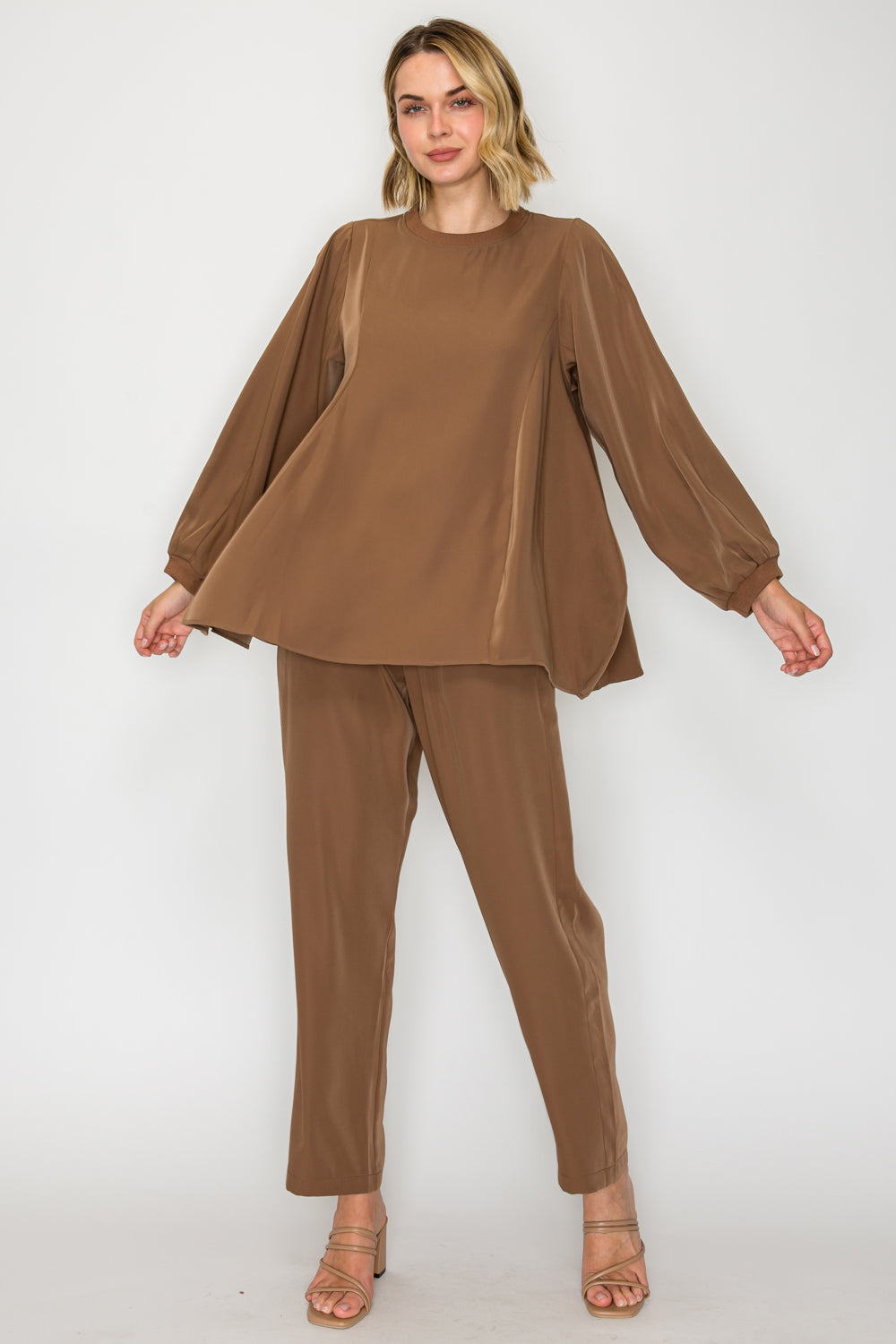 Jonna Woven Cupro Pant