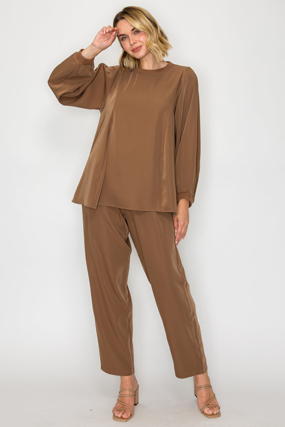 Jake Woven Cupro Top