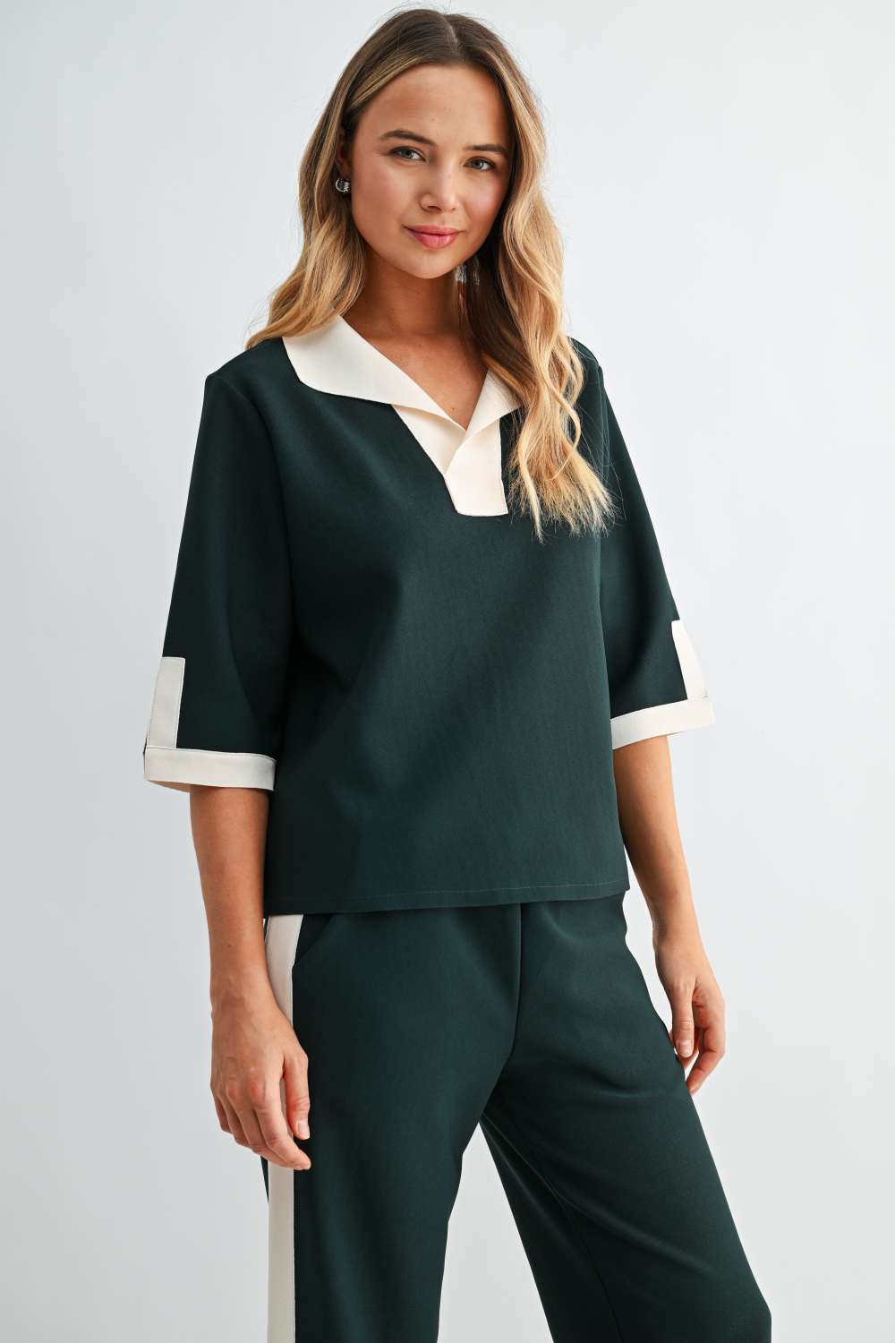 Katherine Colorblock Top