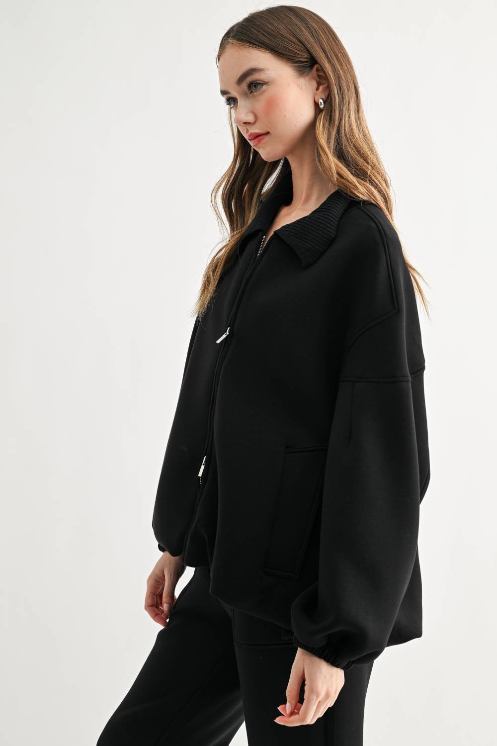 Frida French Scuba Knit Jacket