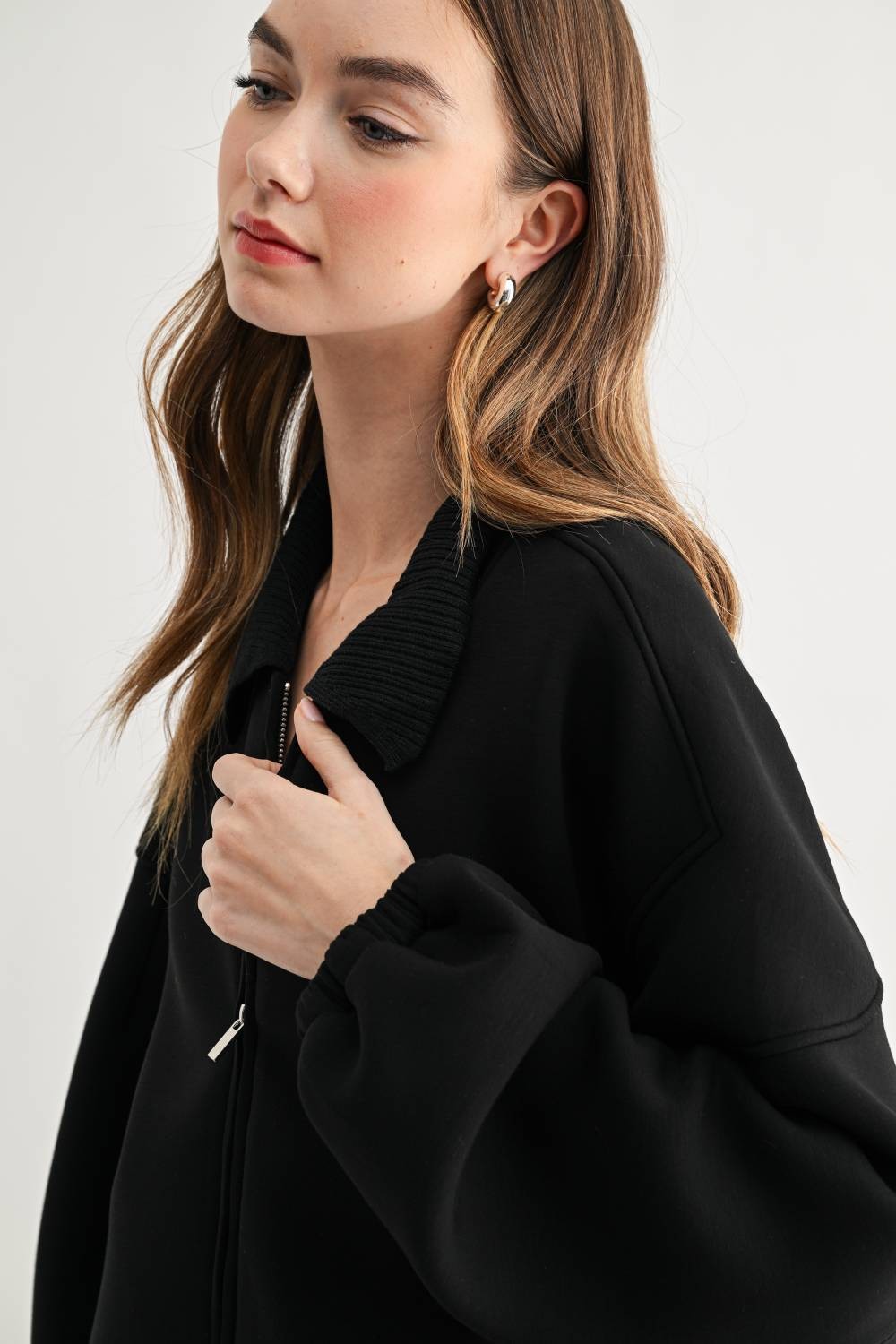 Frida French Scuba Knit Jacket