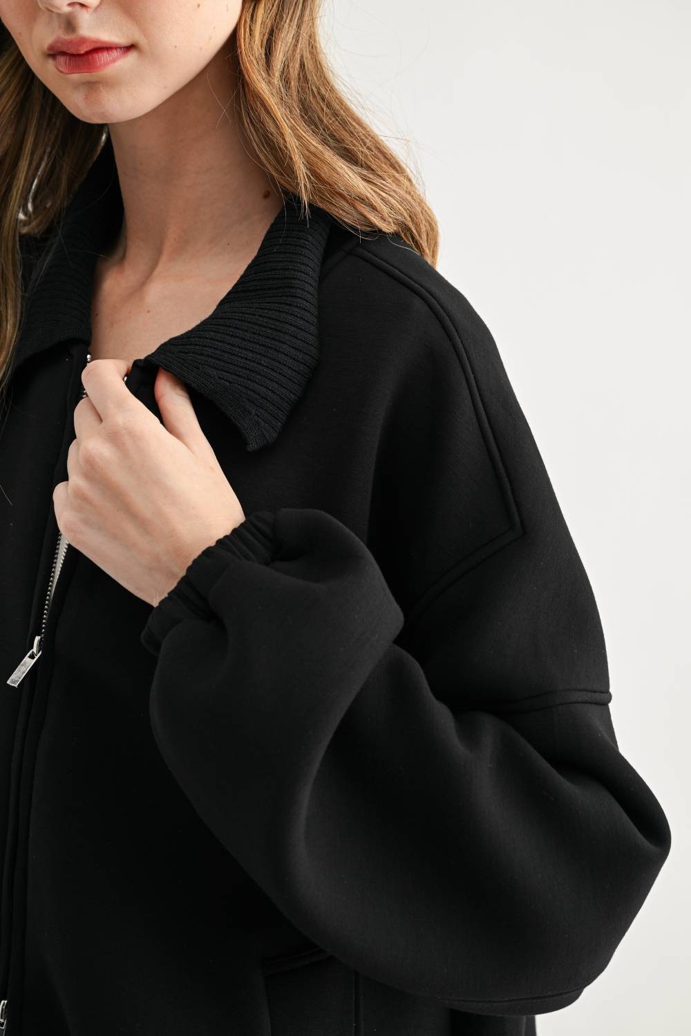 Frida French Scuba Knit Jacket