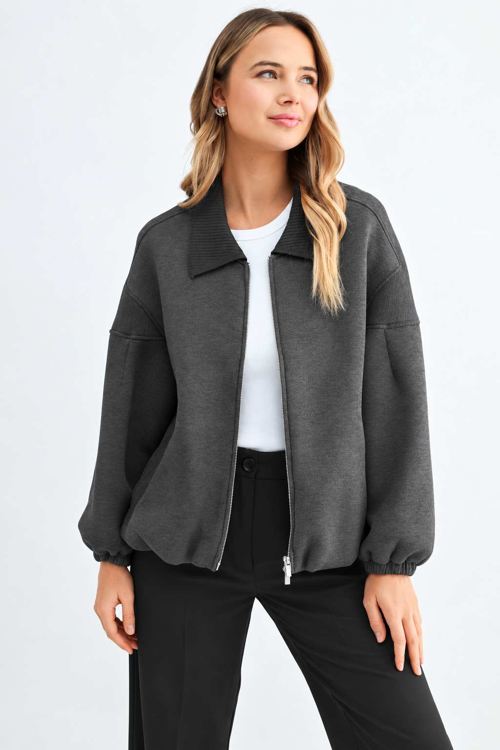 Frida French Scuba Knit Jacket