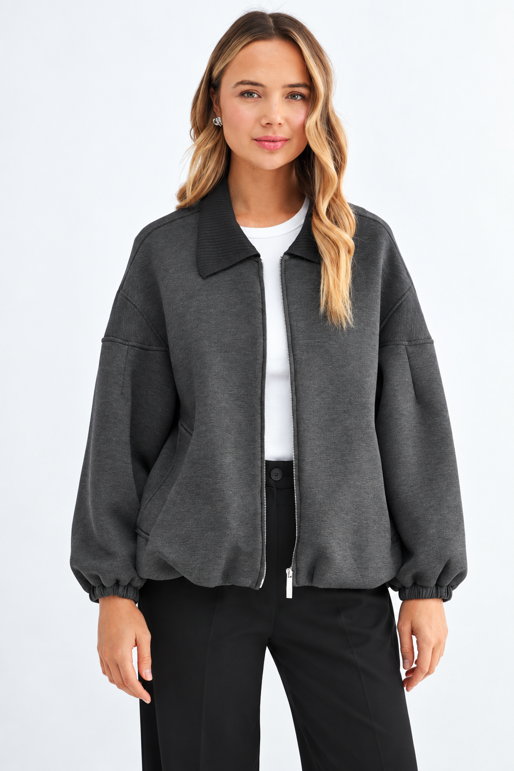 Frida French Scuba Knit Jacket