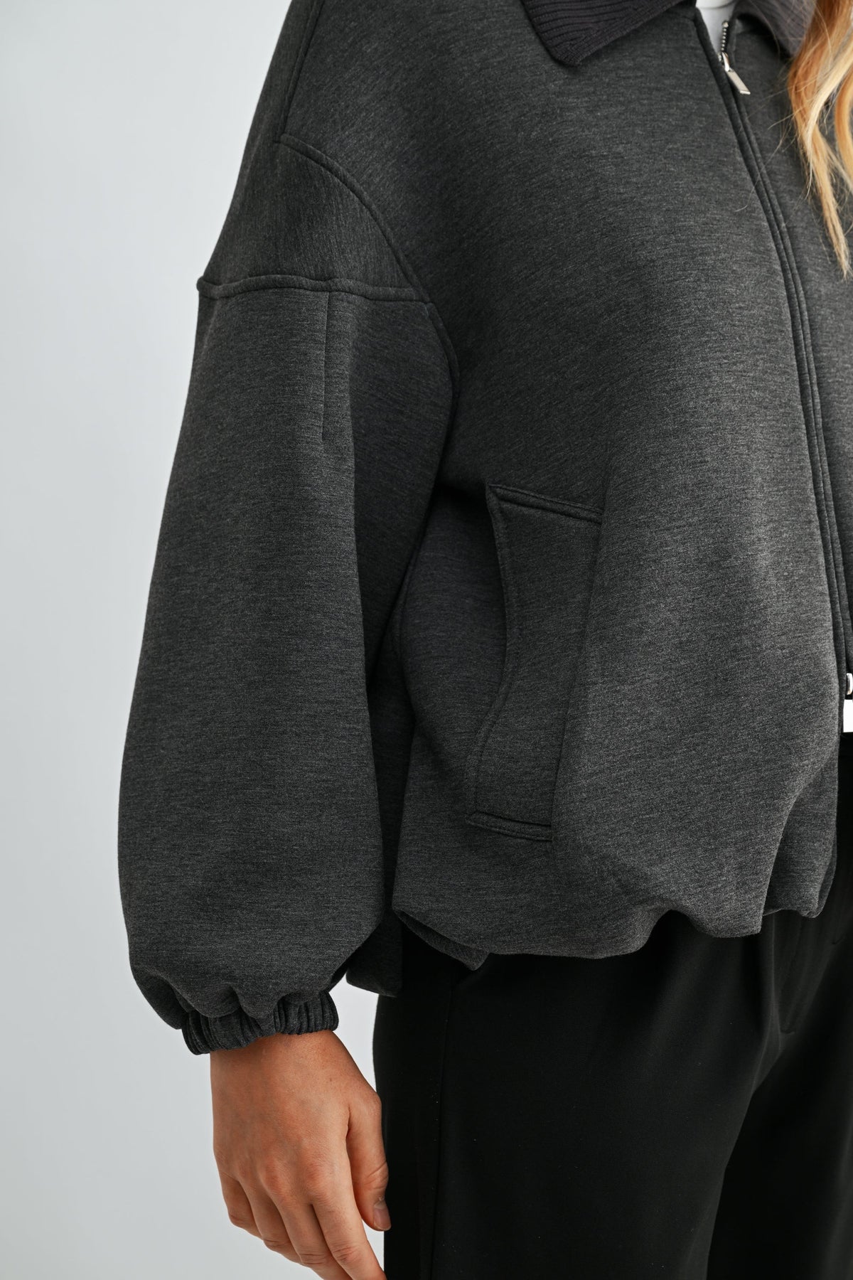 Frida French Scuba Knit Jacket