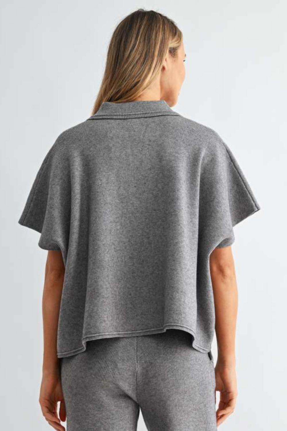 Sean Knitted Collar Top