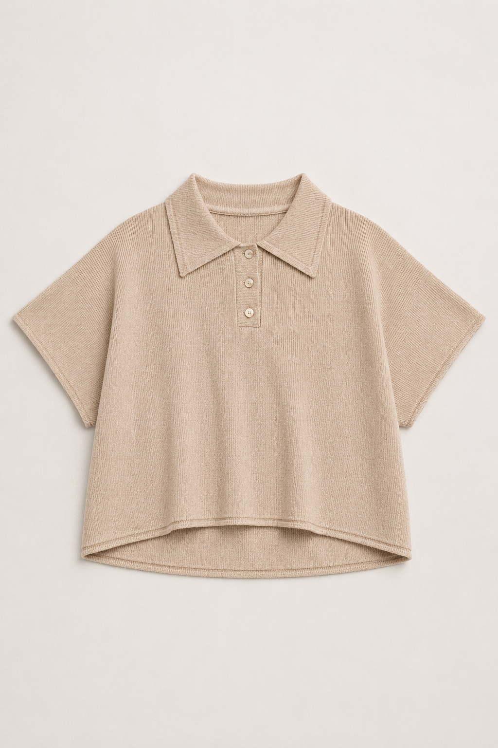 Sean Knitted Collar Top