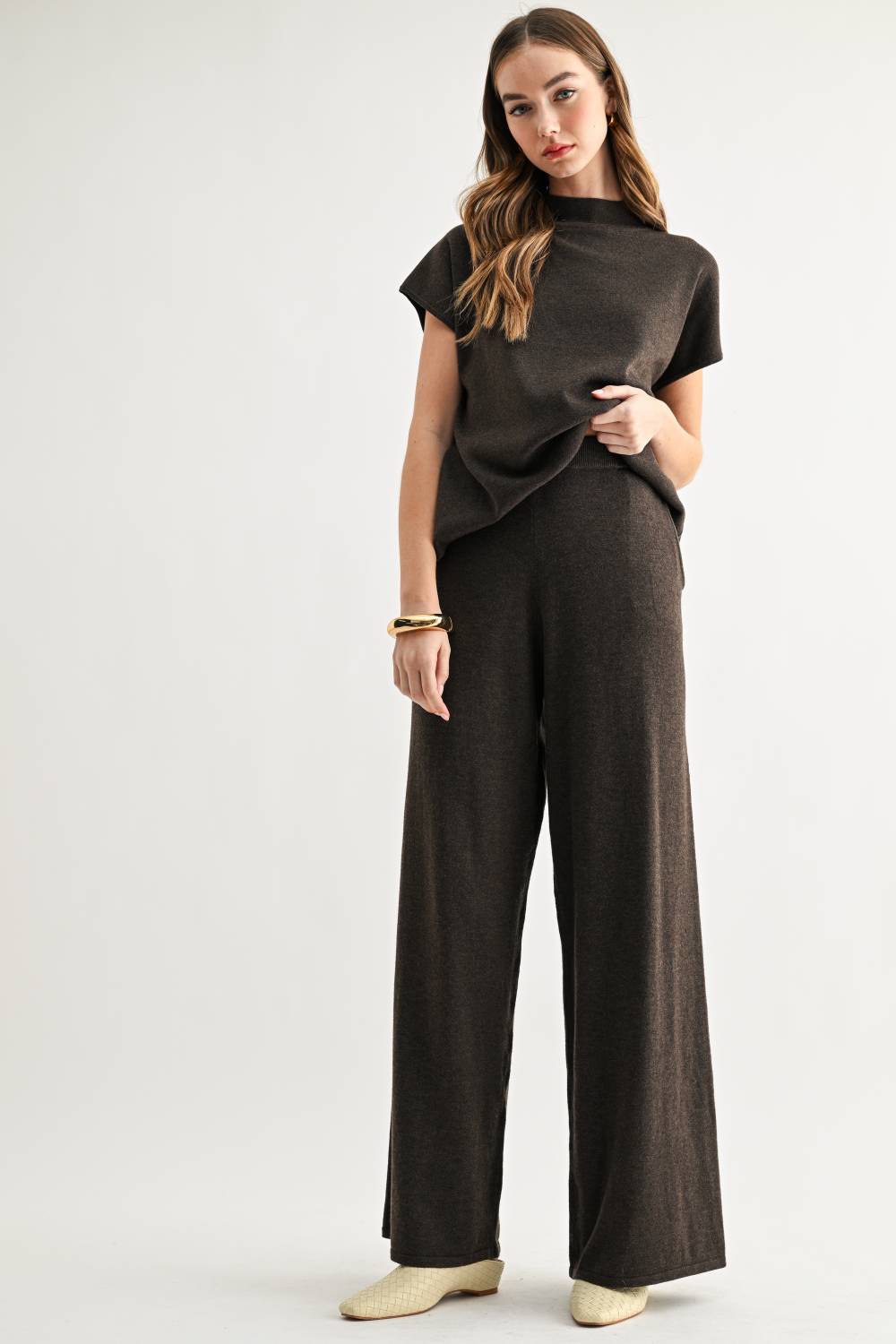 Savannah Sweater Pull-On Pants