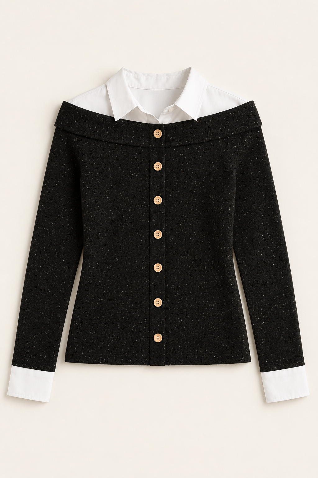 Sakari Off-Shoulder Knit Top