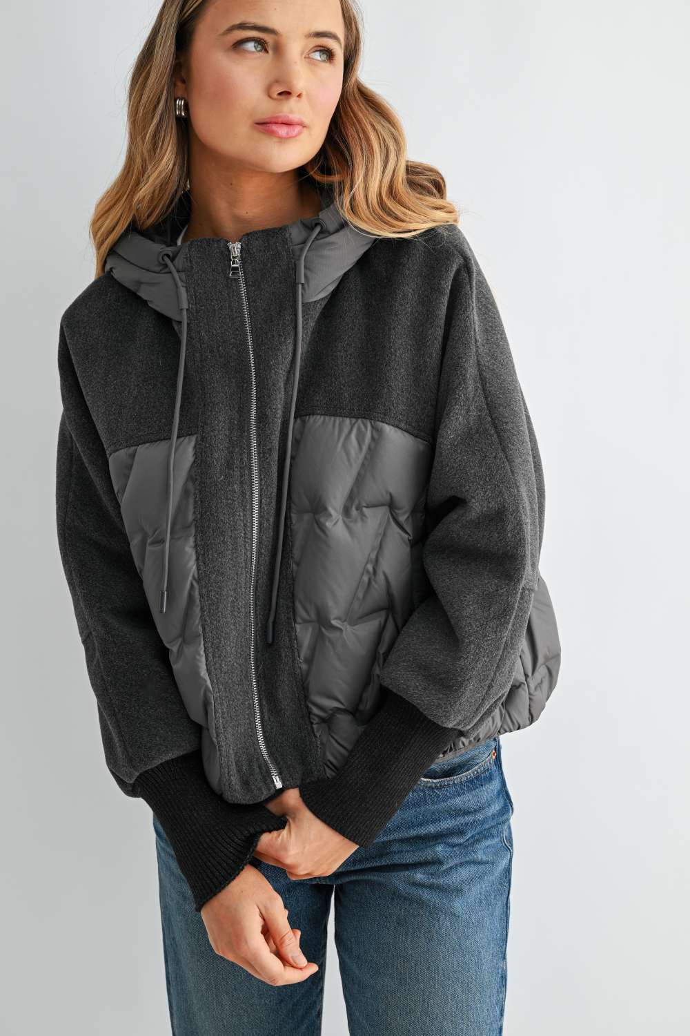 Johan Goose Down Quilted Puffer Jacket