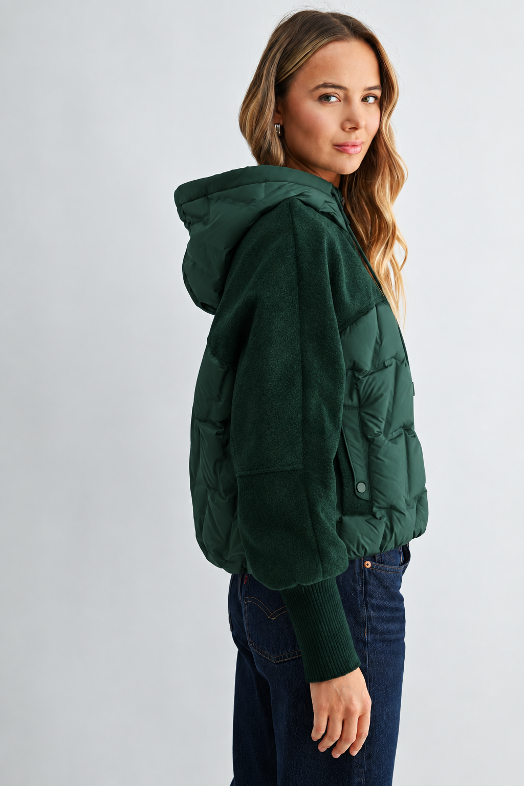 Johan Goose Down Quilted Puffer Jacket