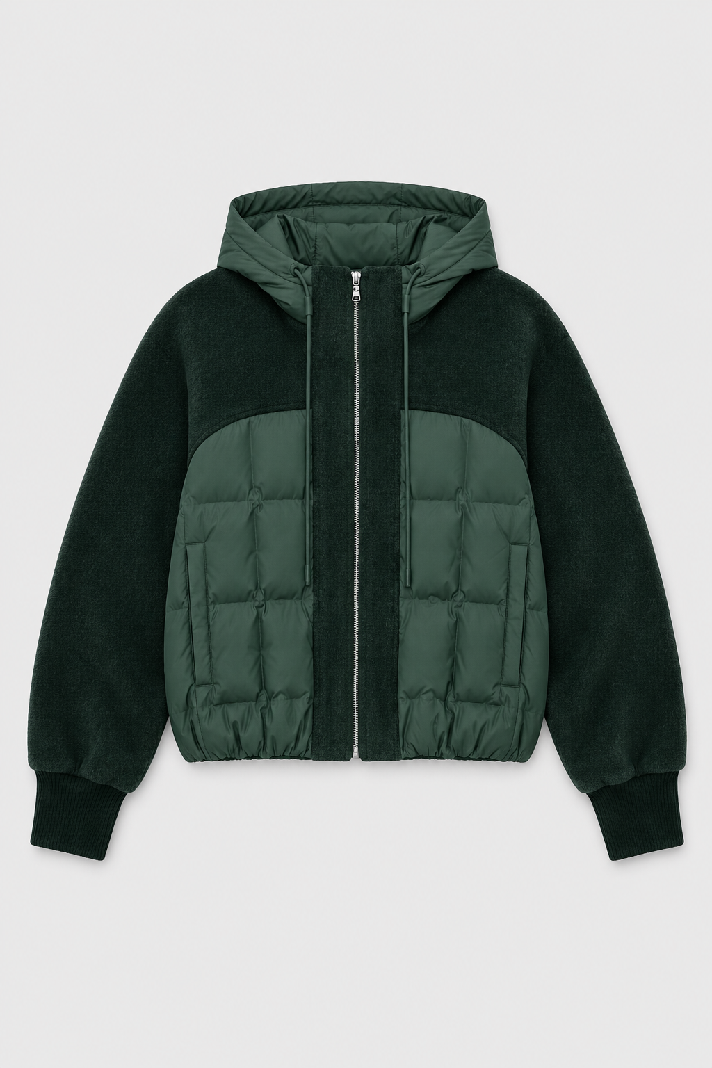 Johan Goose Down Quilted Puffer Jacket