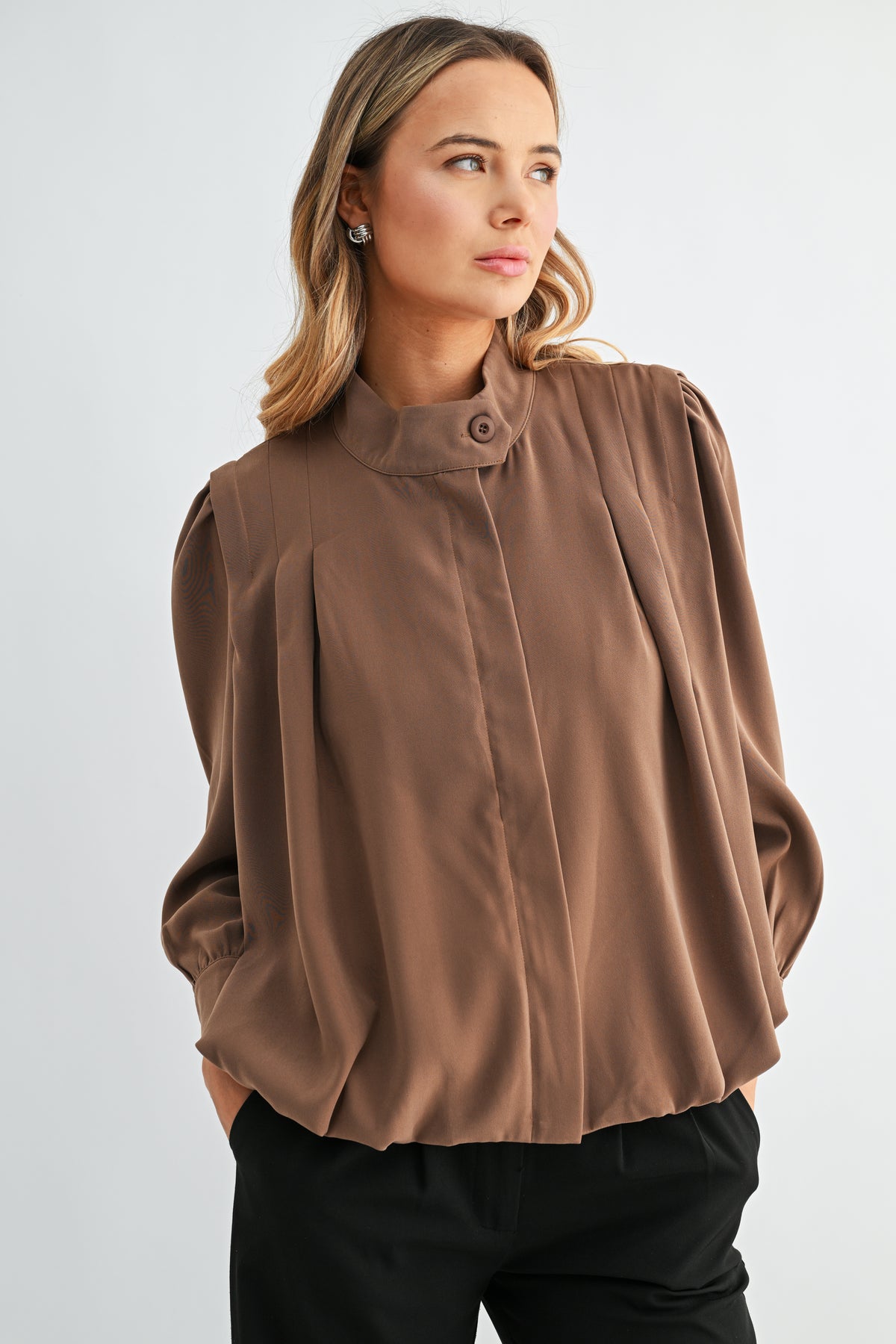Jomary Woven Cupro Jacket