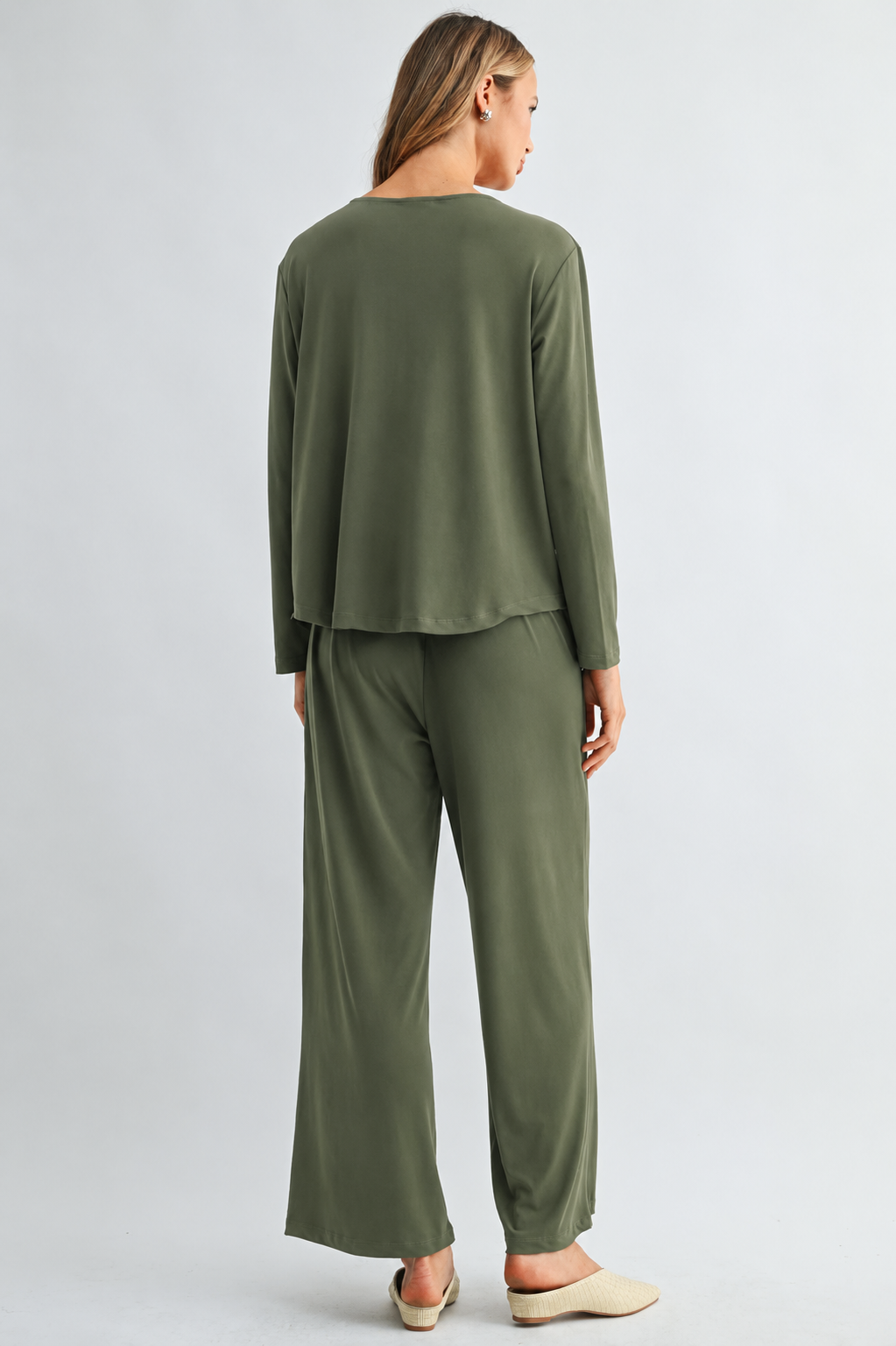 Kary Stretch Knit Top
