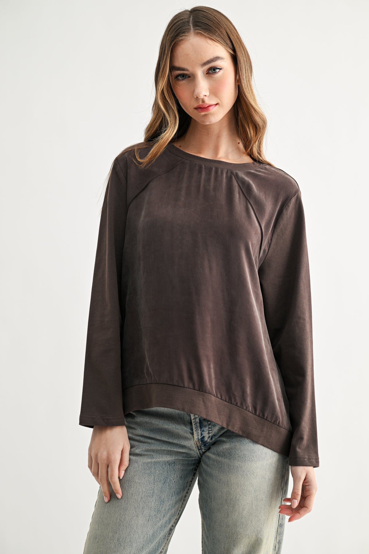 Kate Mixed Media Top