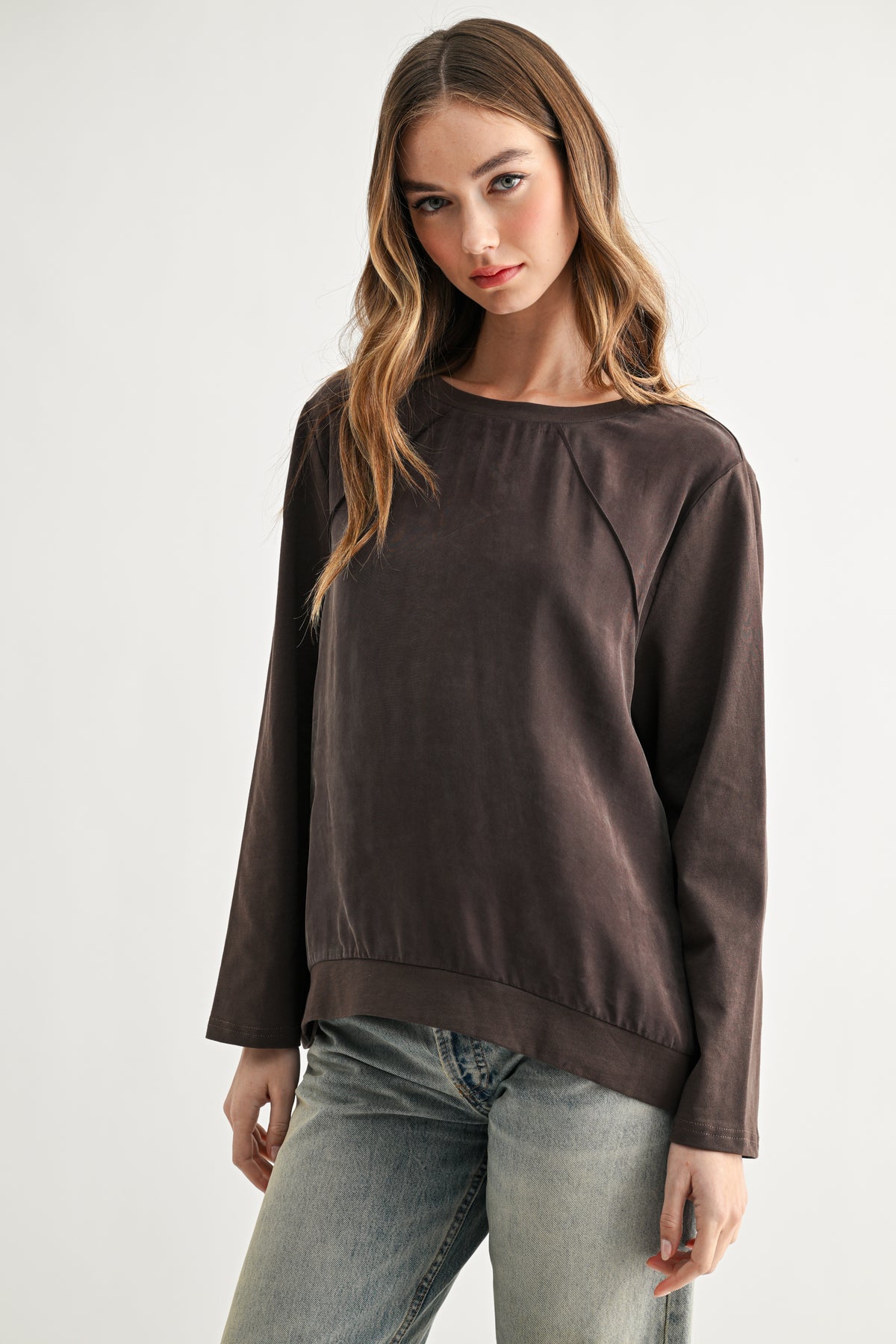 Kate Mixed Media Top