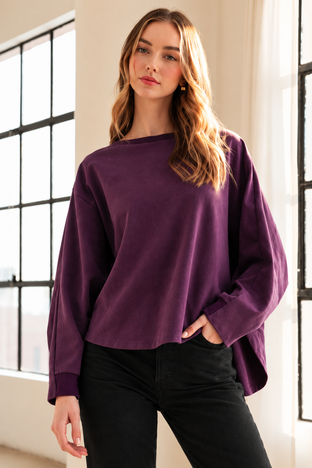 Kyla Boxy Knit Top