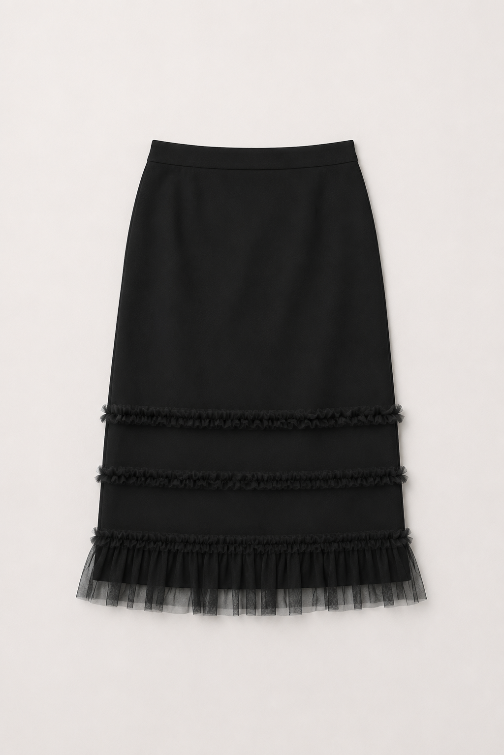 Kimora Knit Ruffle Skirt