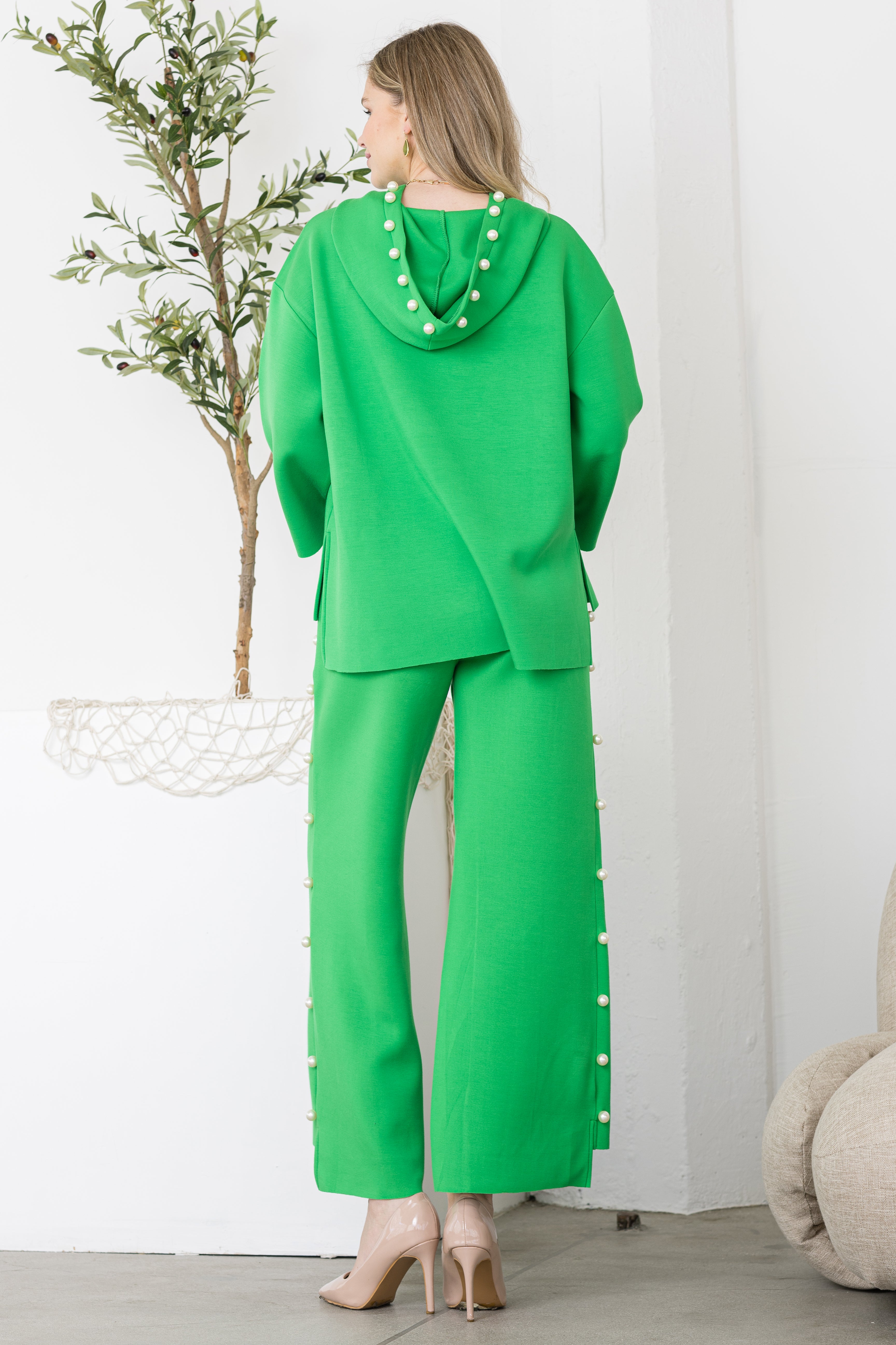 Francine French Scuba Pearl Hoodie