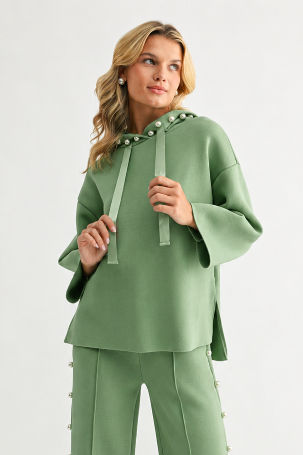 Francine French Scuba Pearl Hoodie