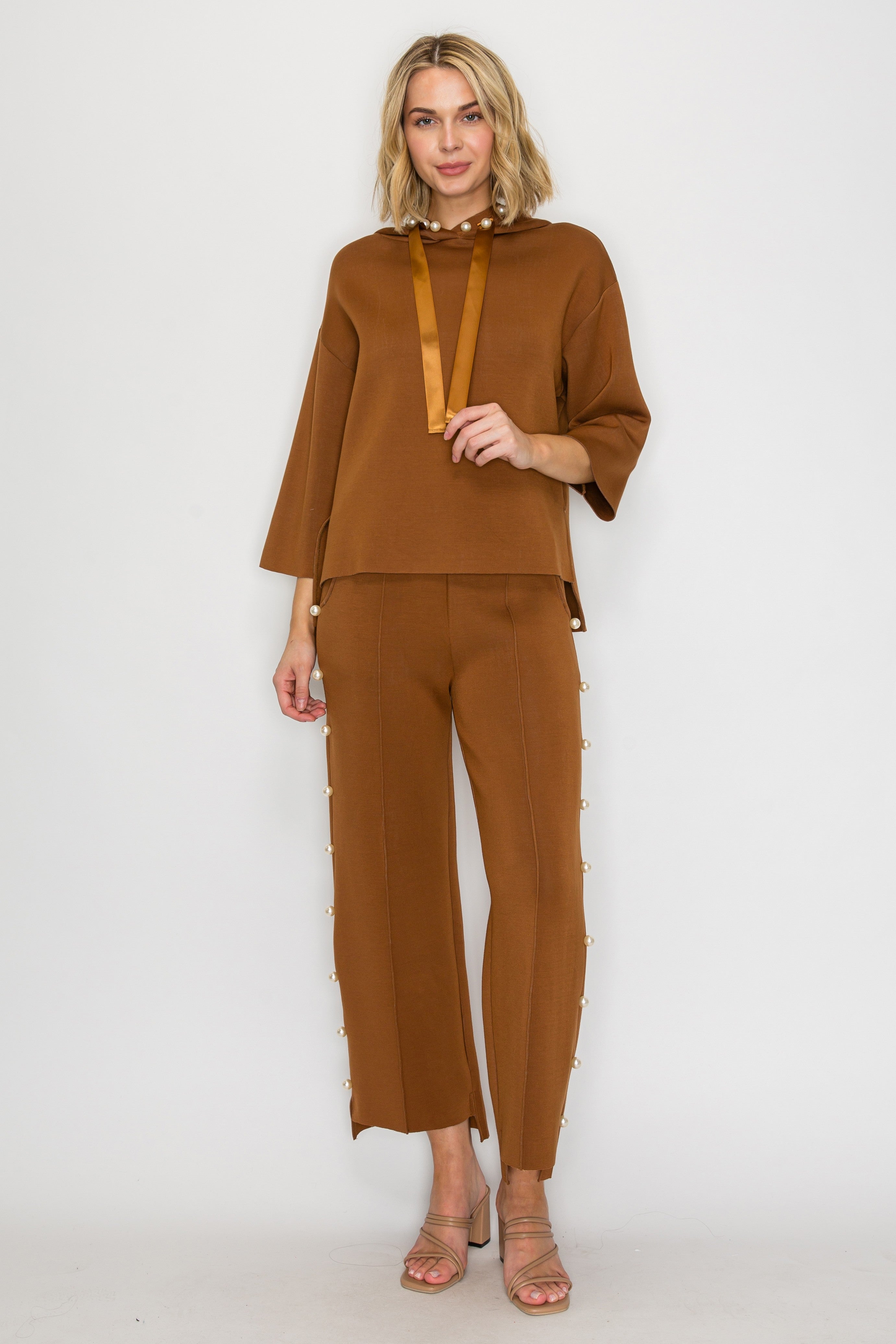 Francine French Scuba Pearl Hoodie