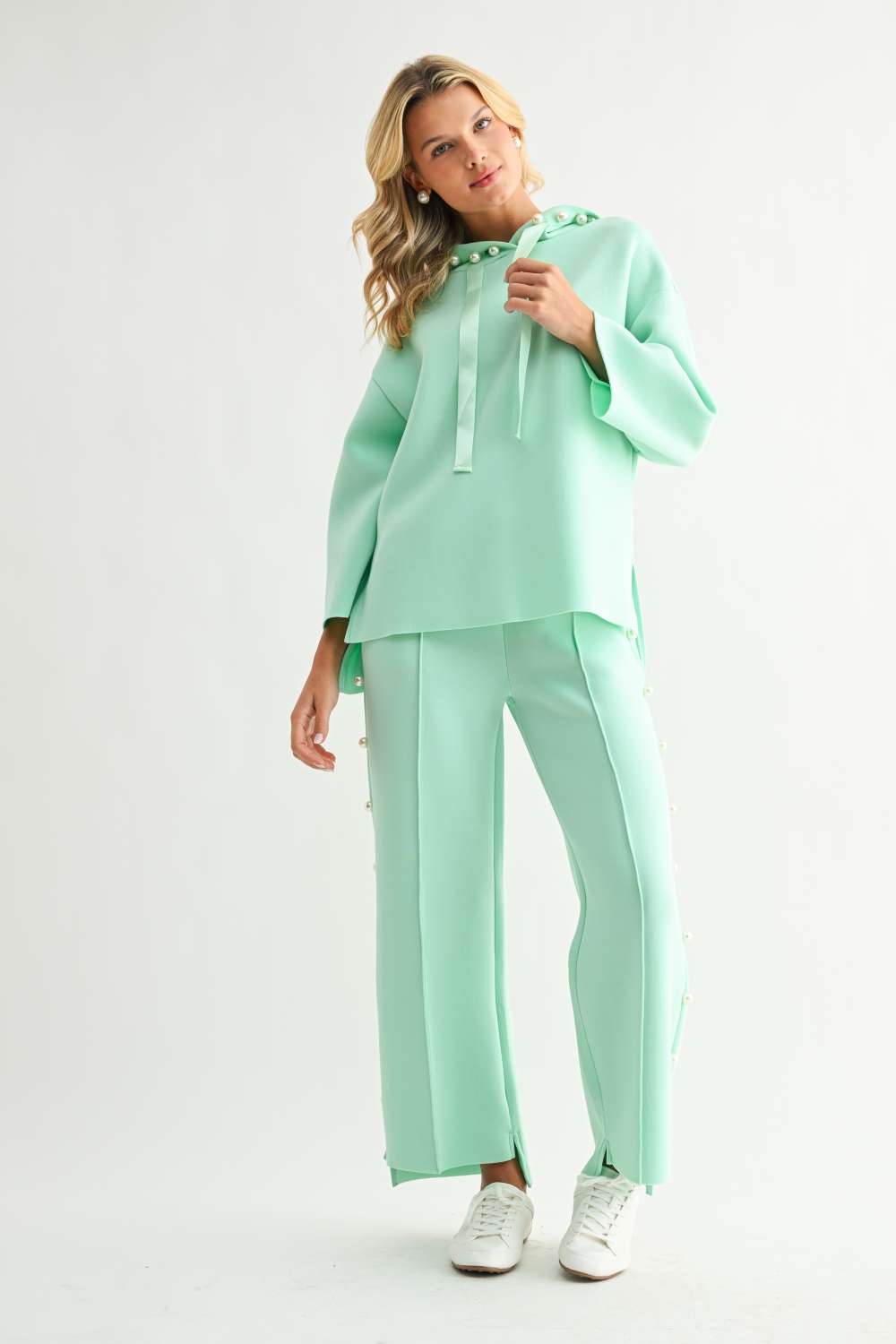 Francine French Scuba Pearl Hoodie