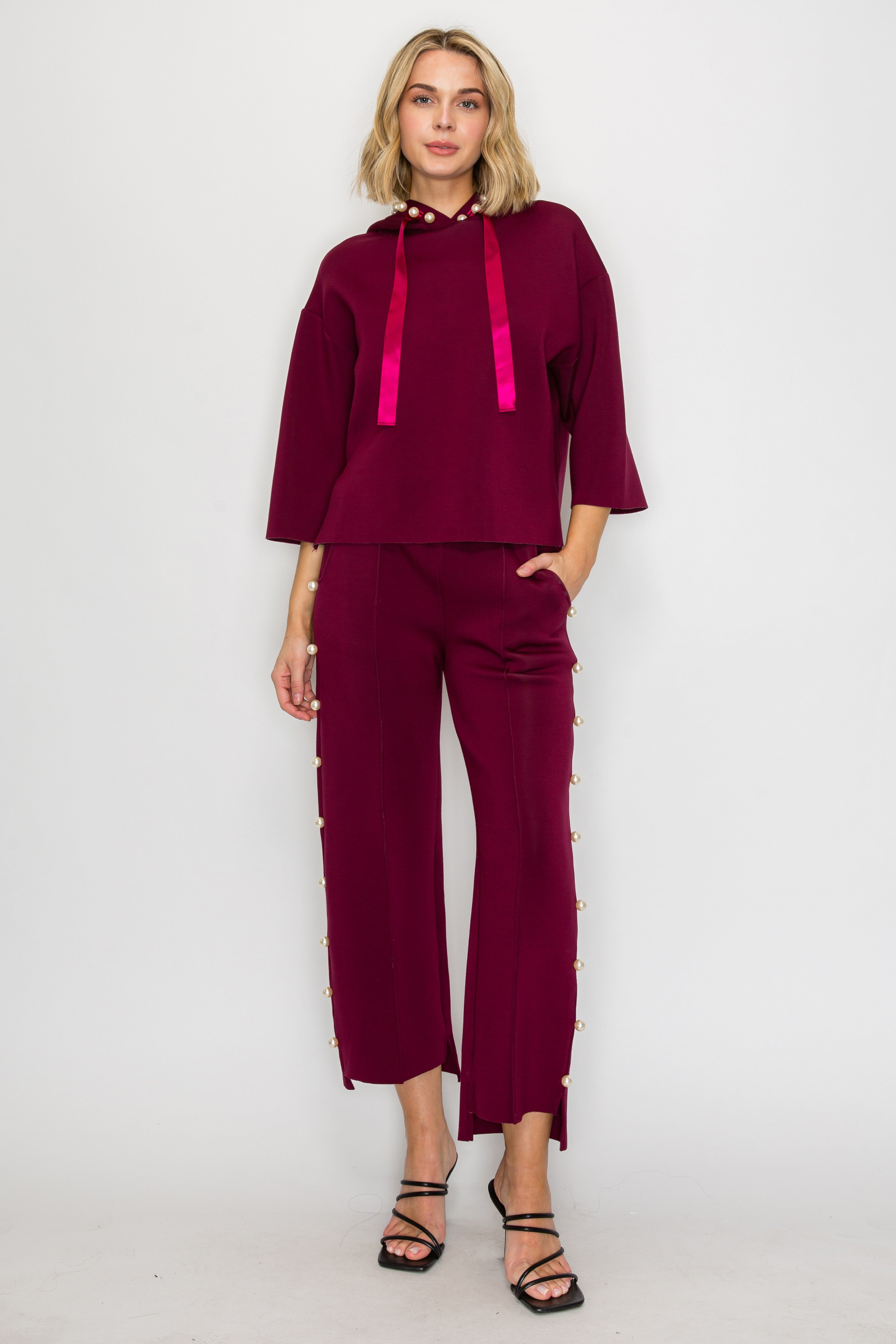 Francine French Scuba Pearl Hoodie