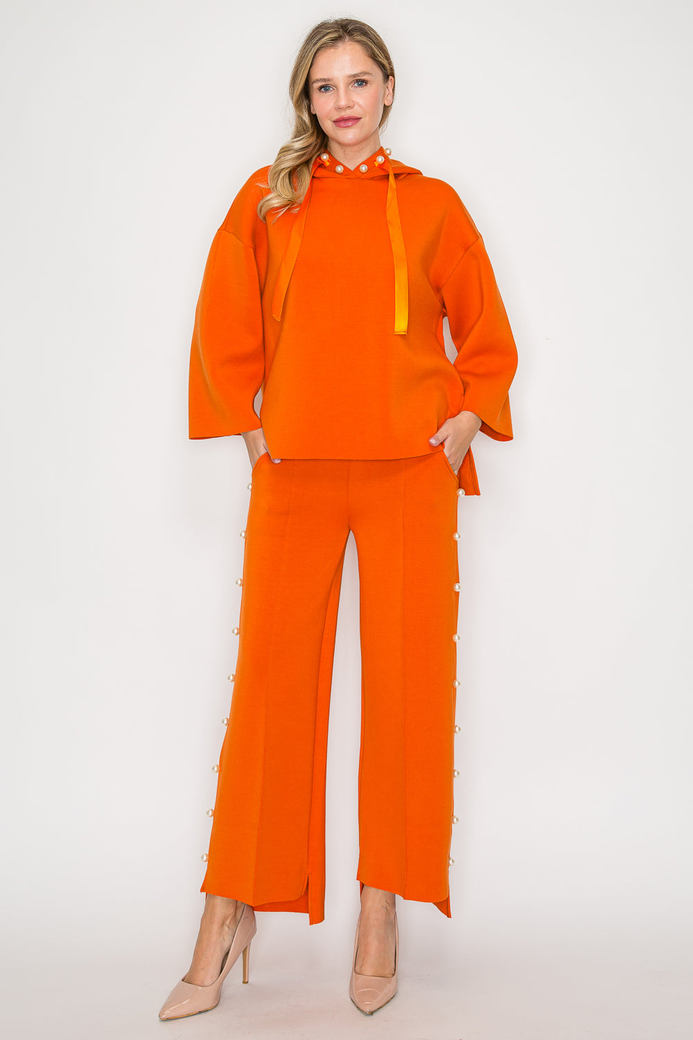 Francine French Scuba Pearl Hoodie